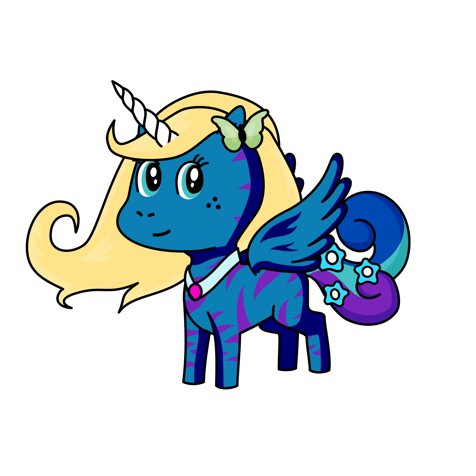 Stella, the unicorn