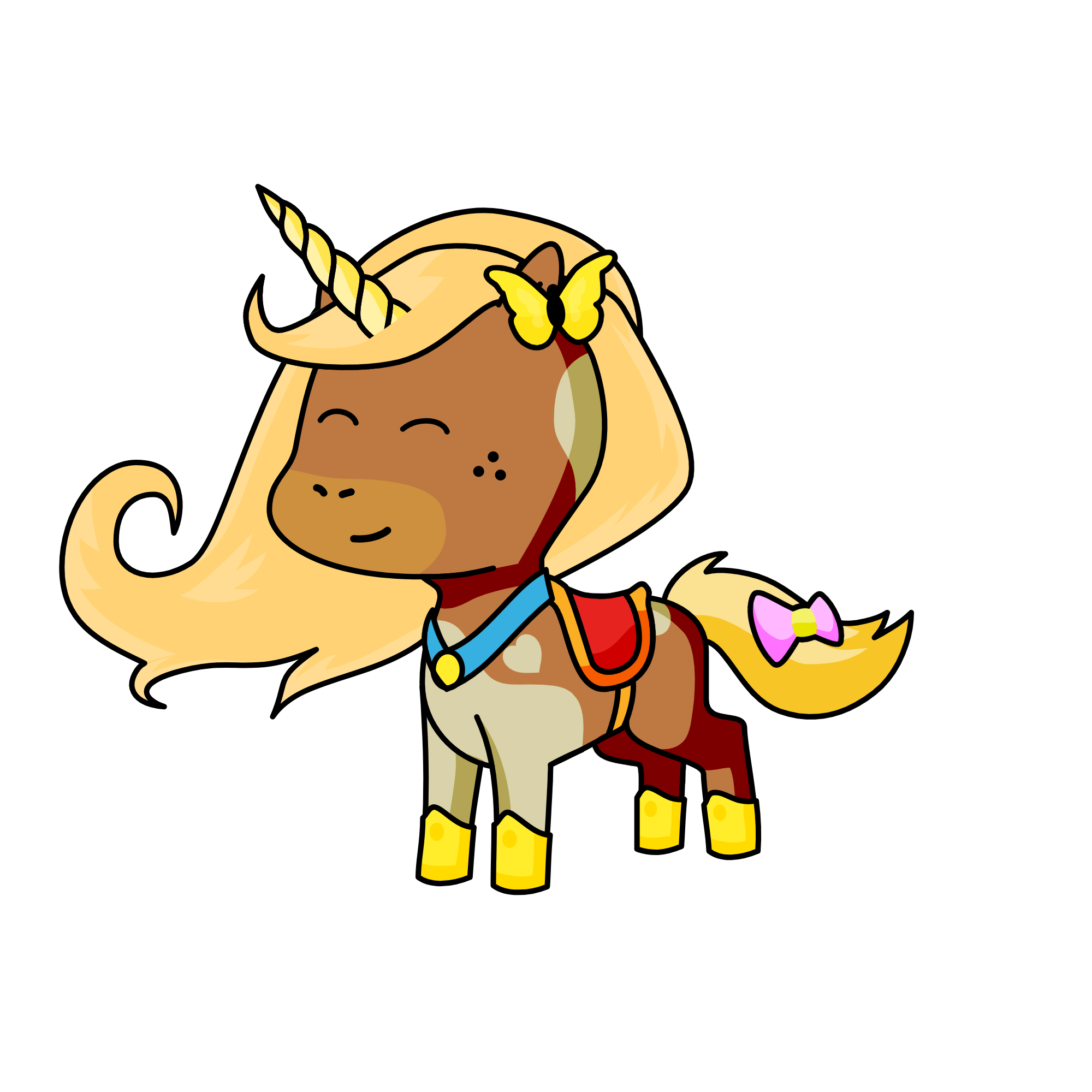 sera-eve en shayani, the unicorn