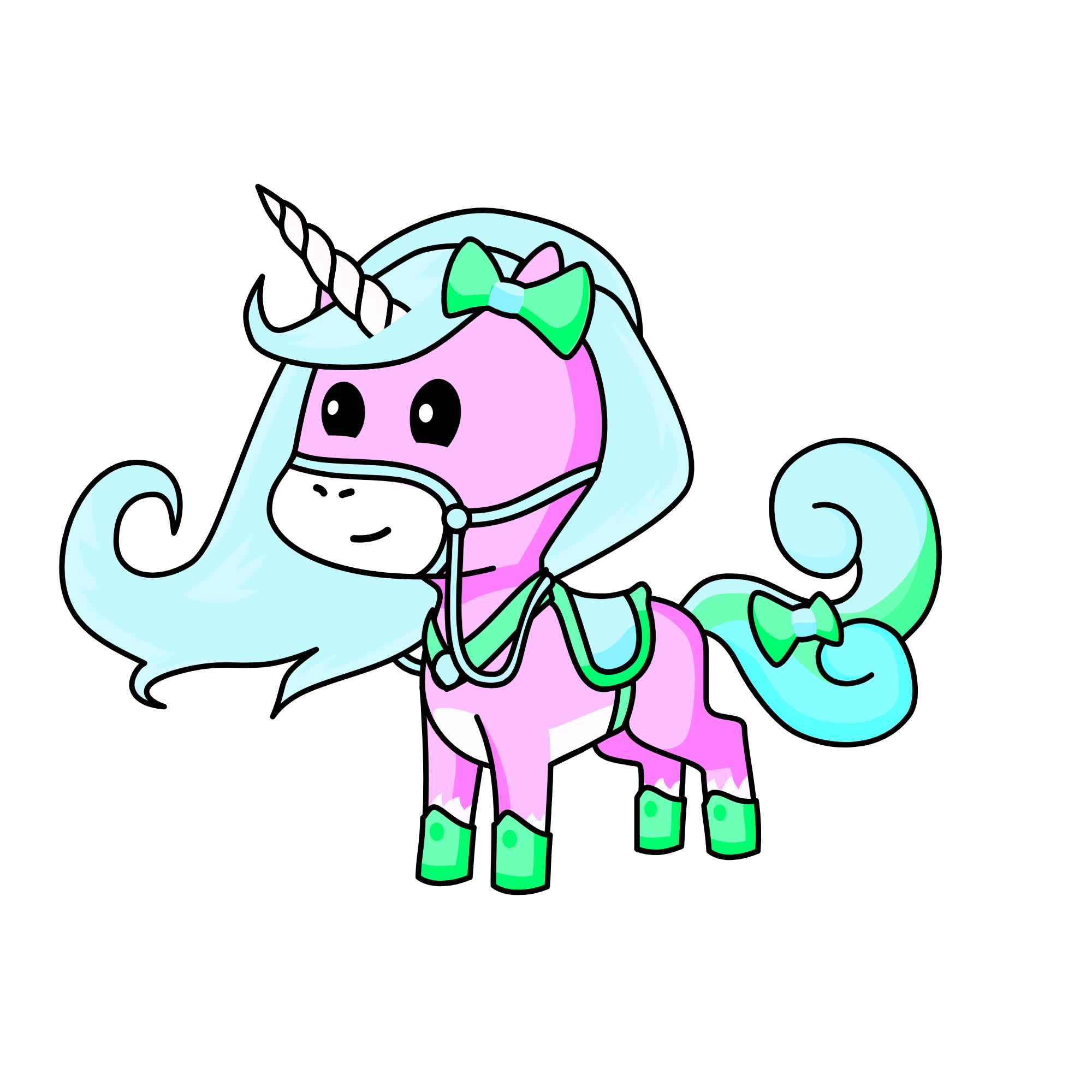 winter, the unicorn