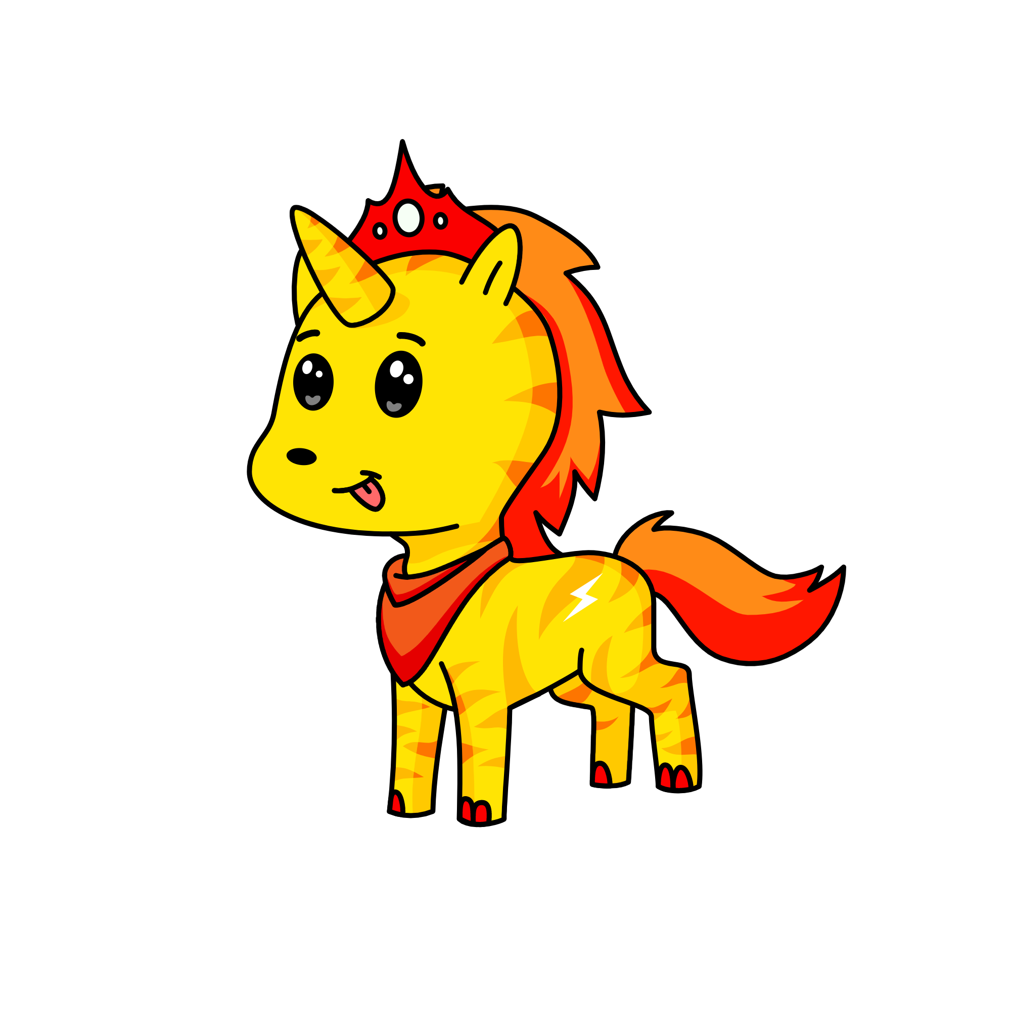 Sunny, the unicorn