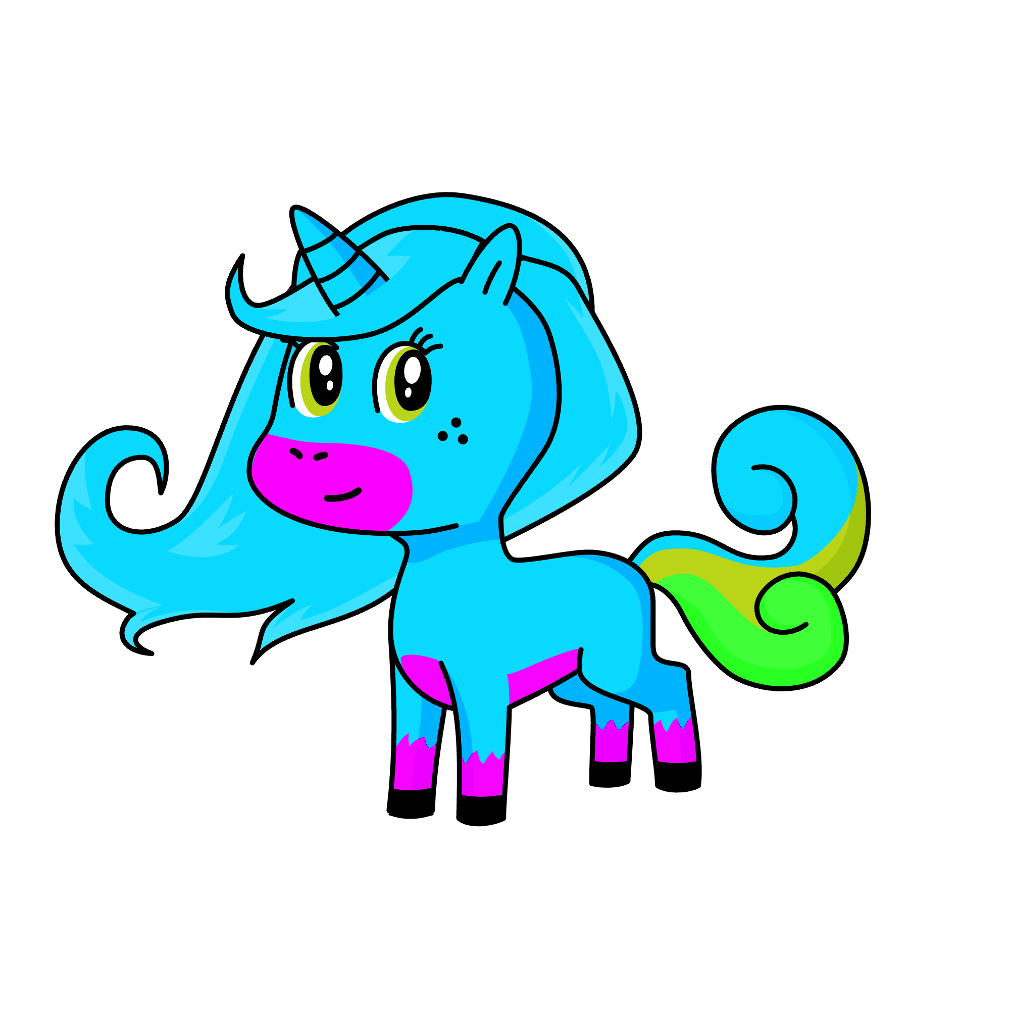 Misty , the unicorn