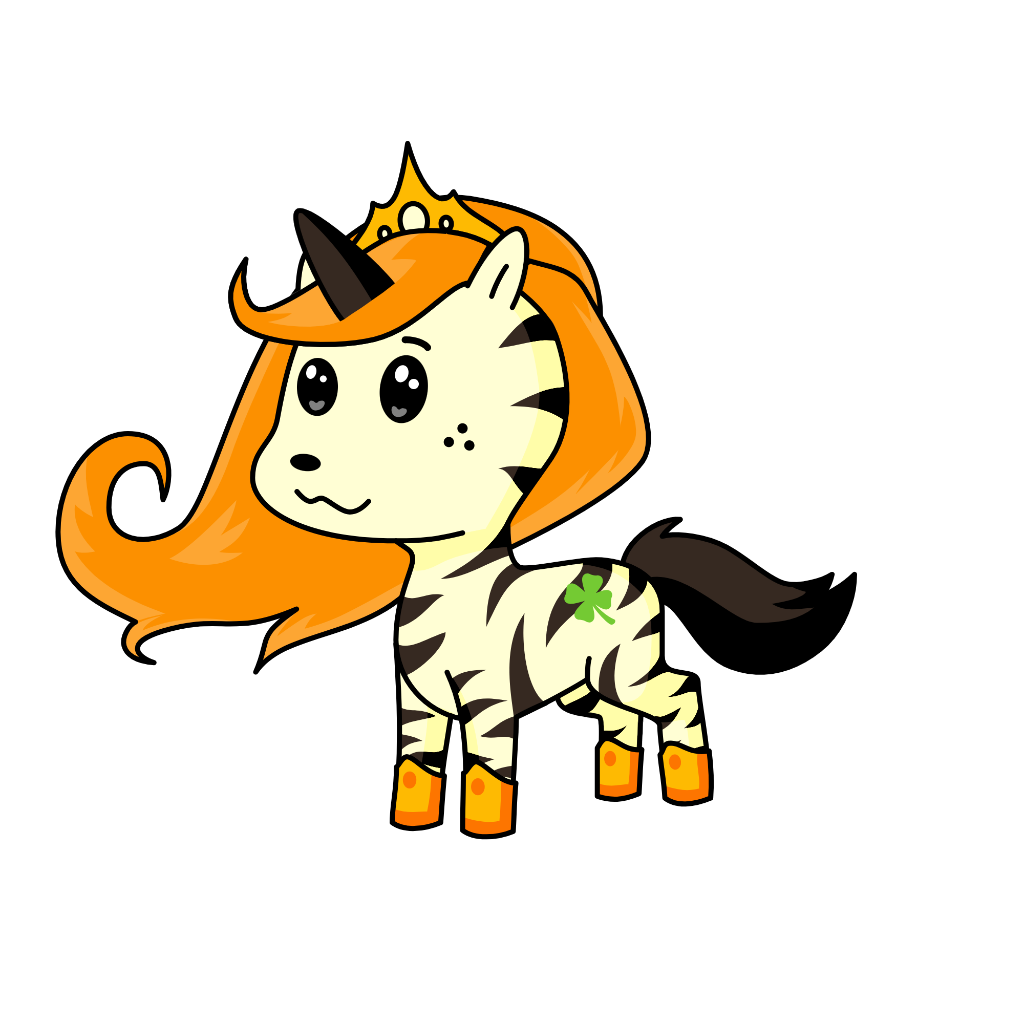 Lucky, the unicorn