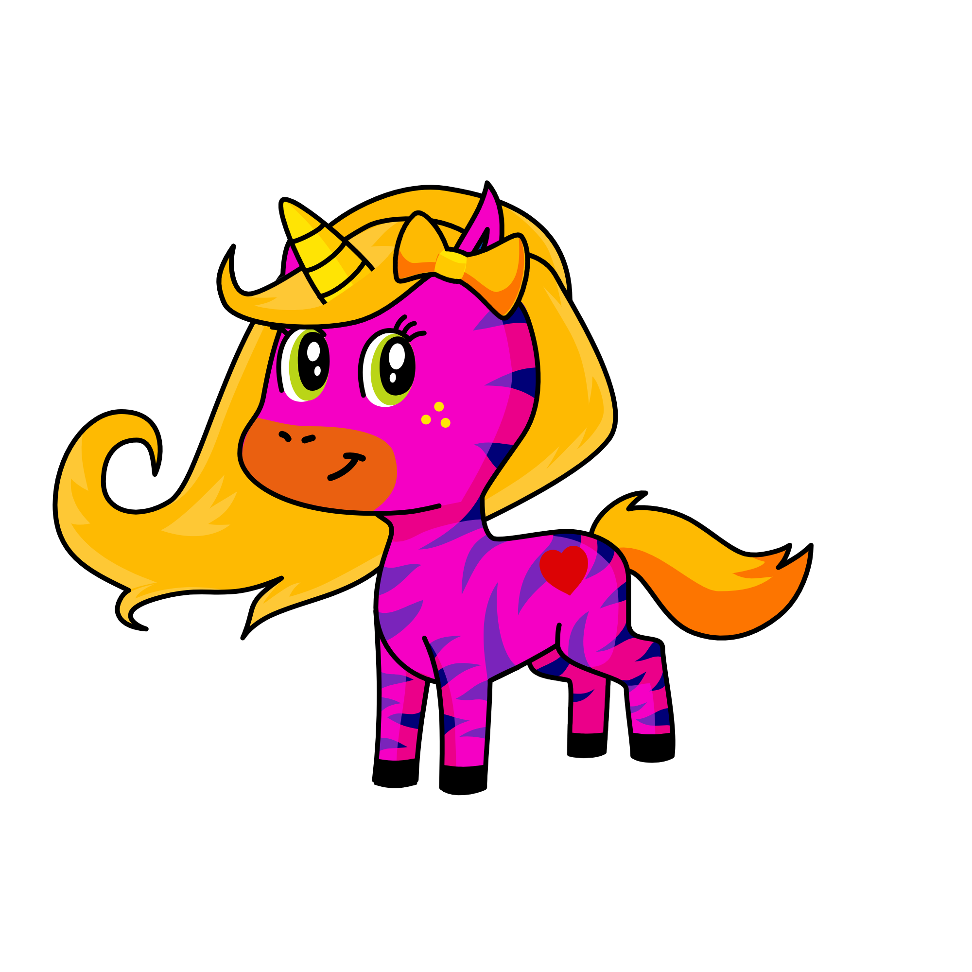 rainbow, the unicorn