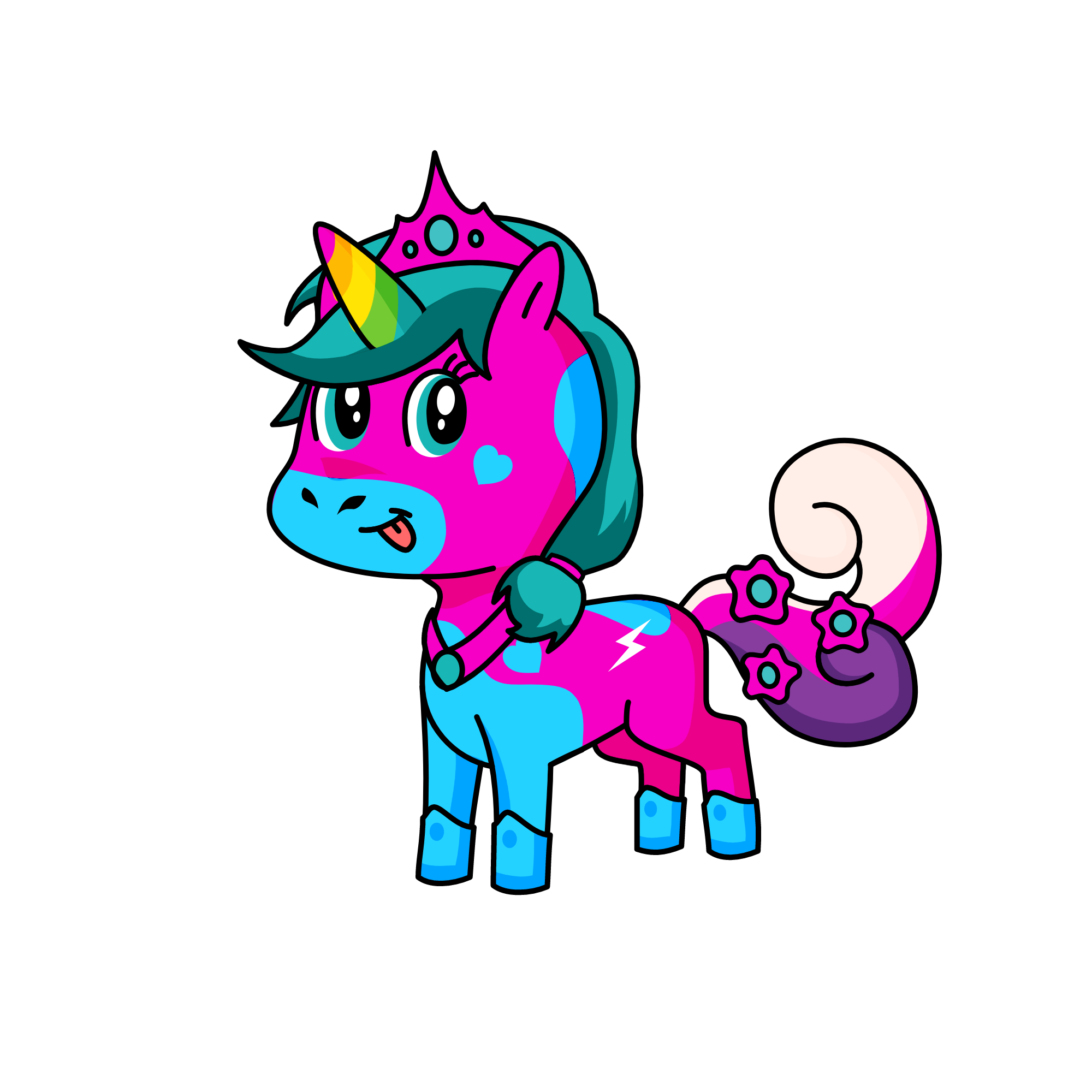 AQUA, the unicorn