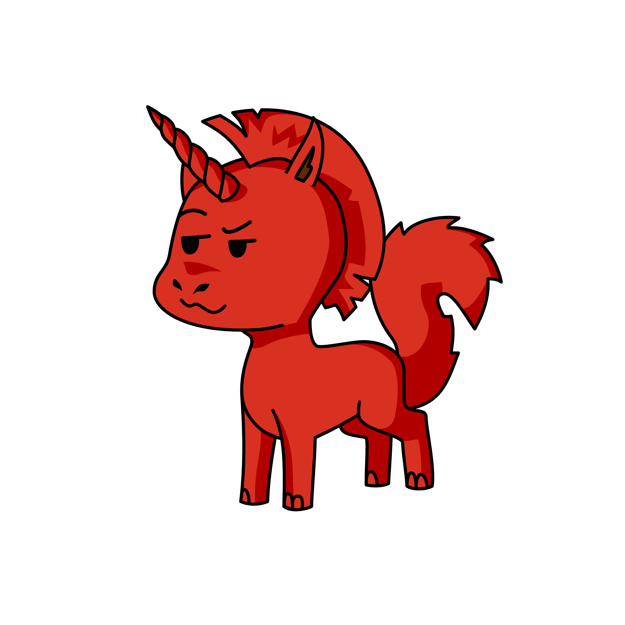 rojo, the unicorn