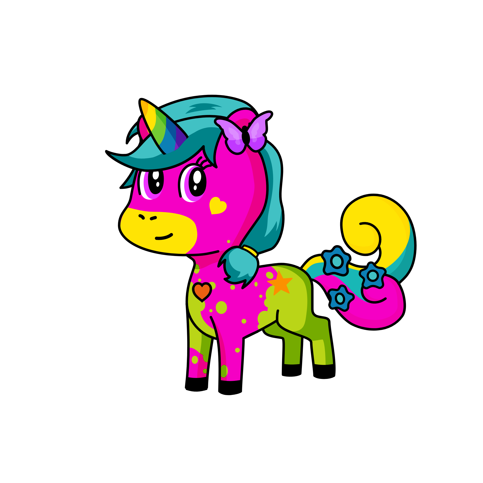 Fiona, the unicorn