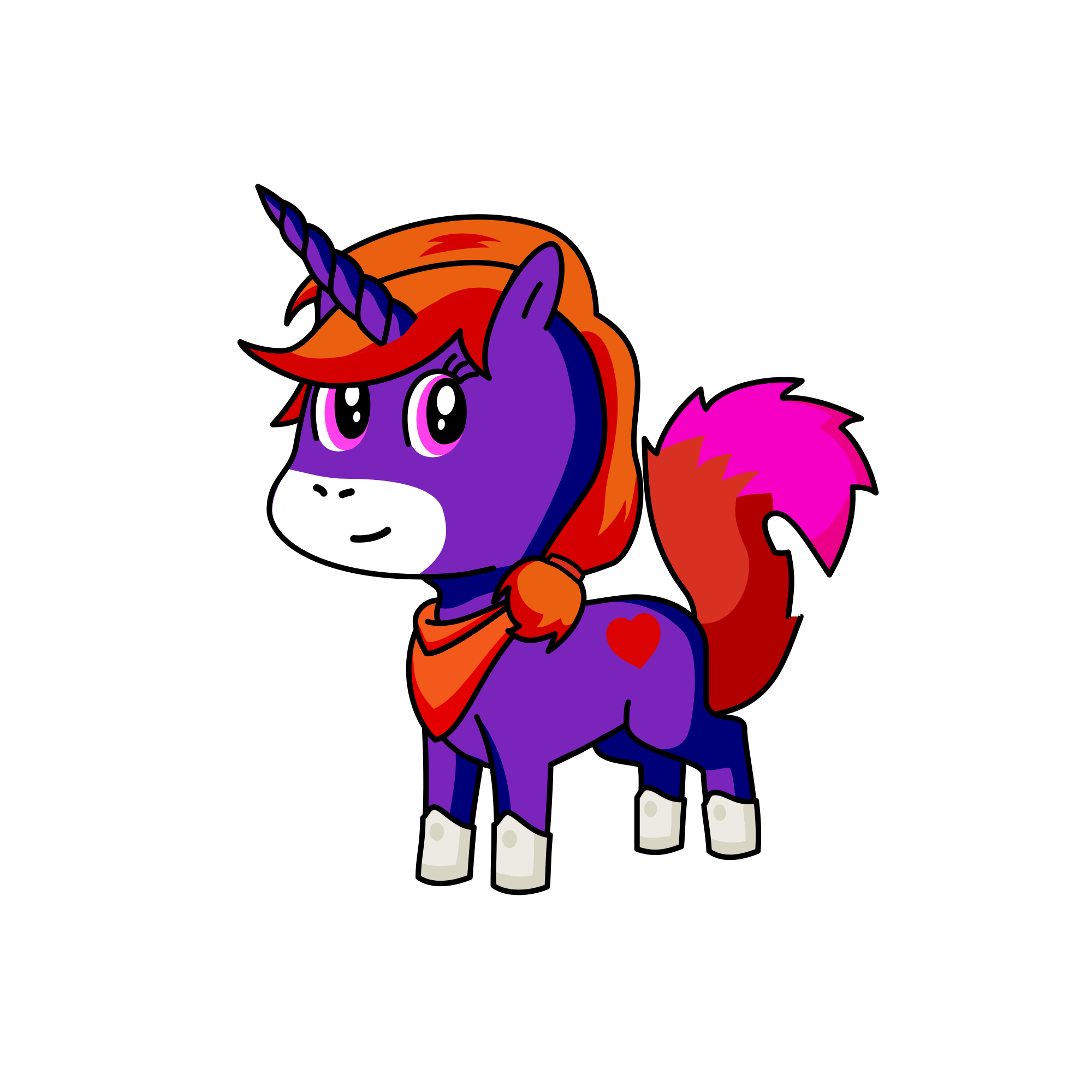 Baba, the unicorn