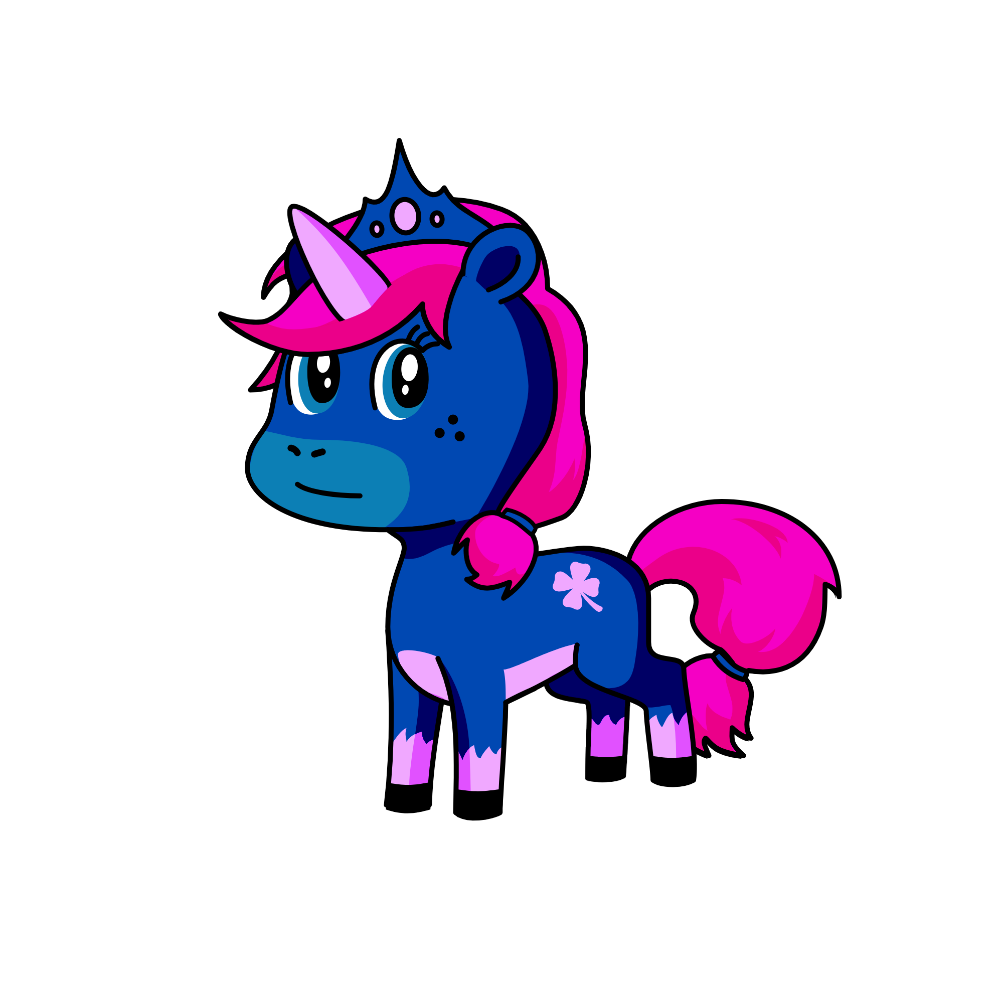The Queen of the Night, the unicorn
