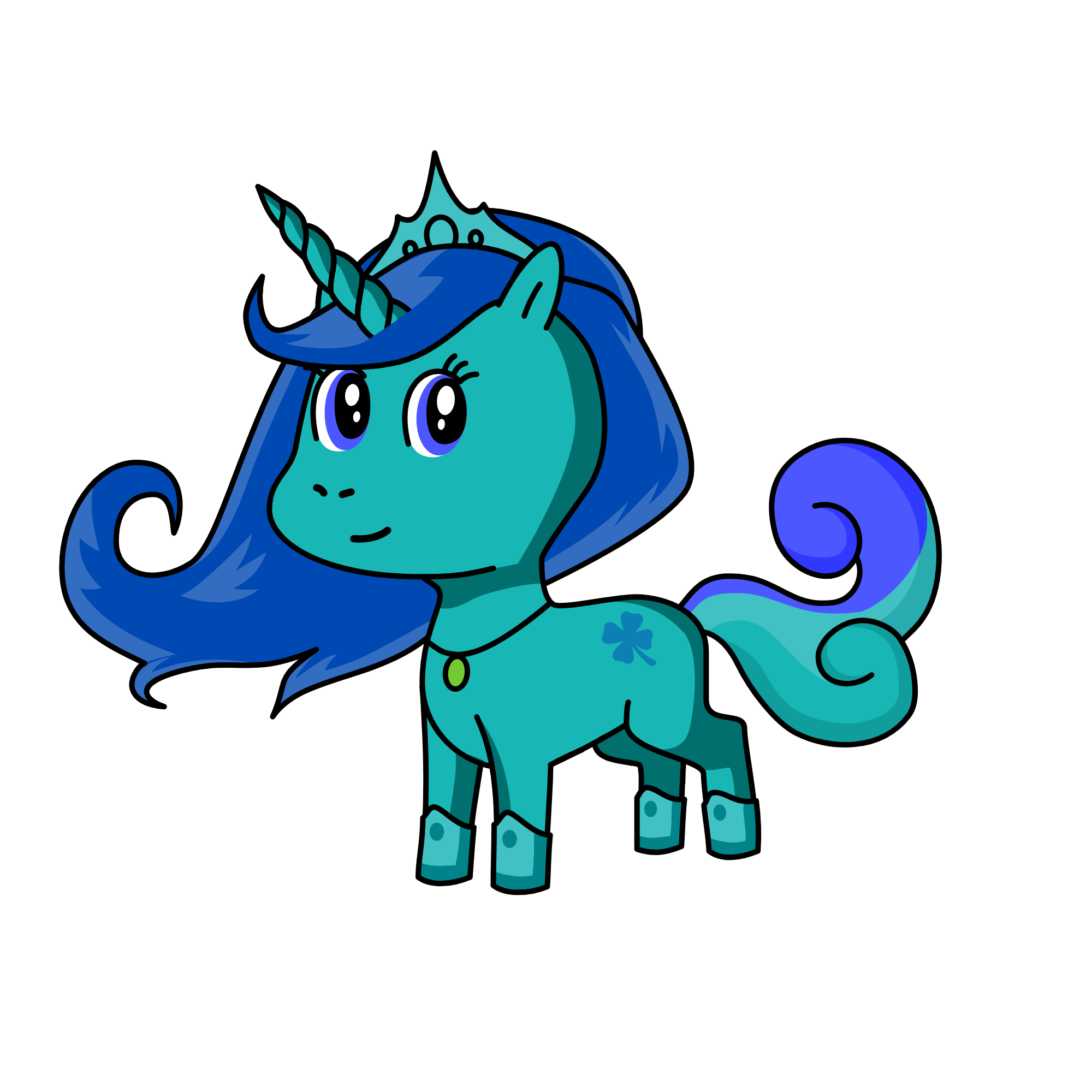 Blossom, the unicorn