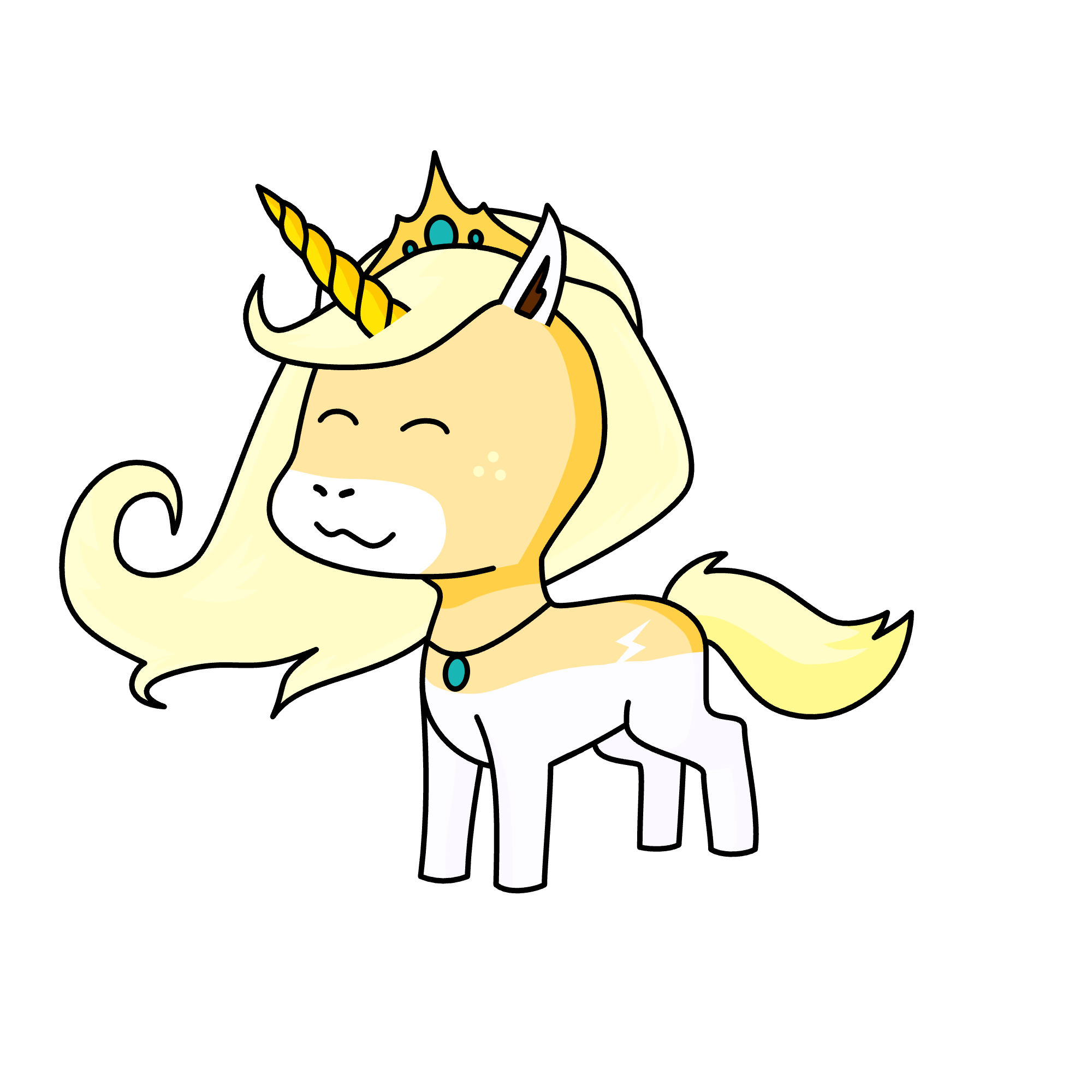 CreamPuff, the unicorn