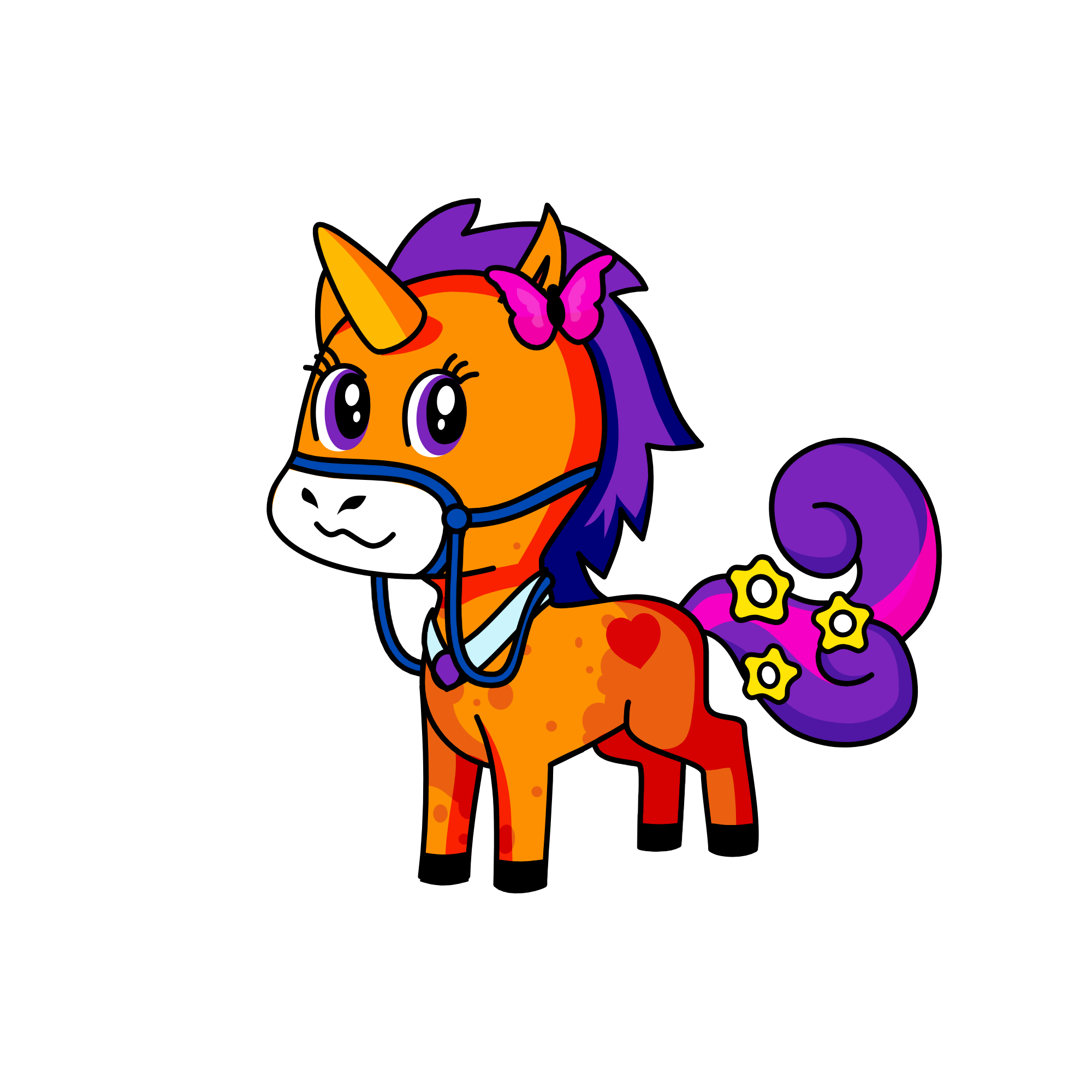 my pony, the unicorn