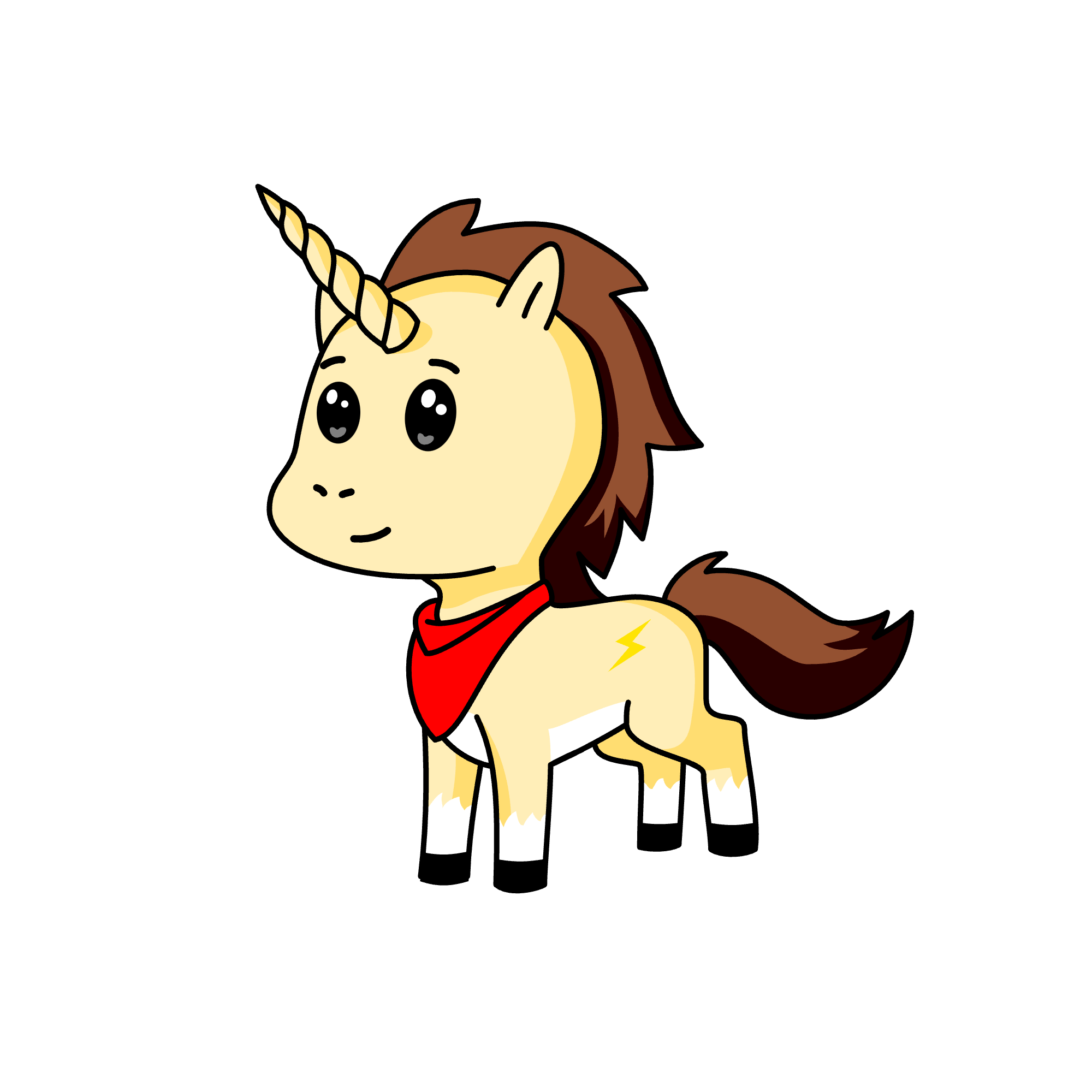Harry Potter, the unicorn