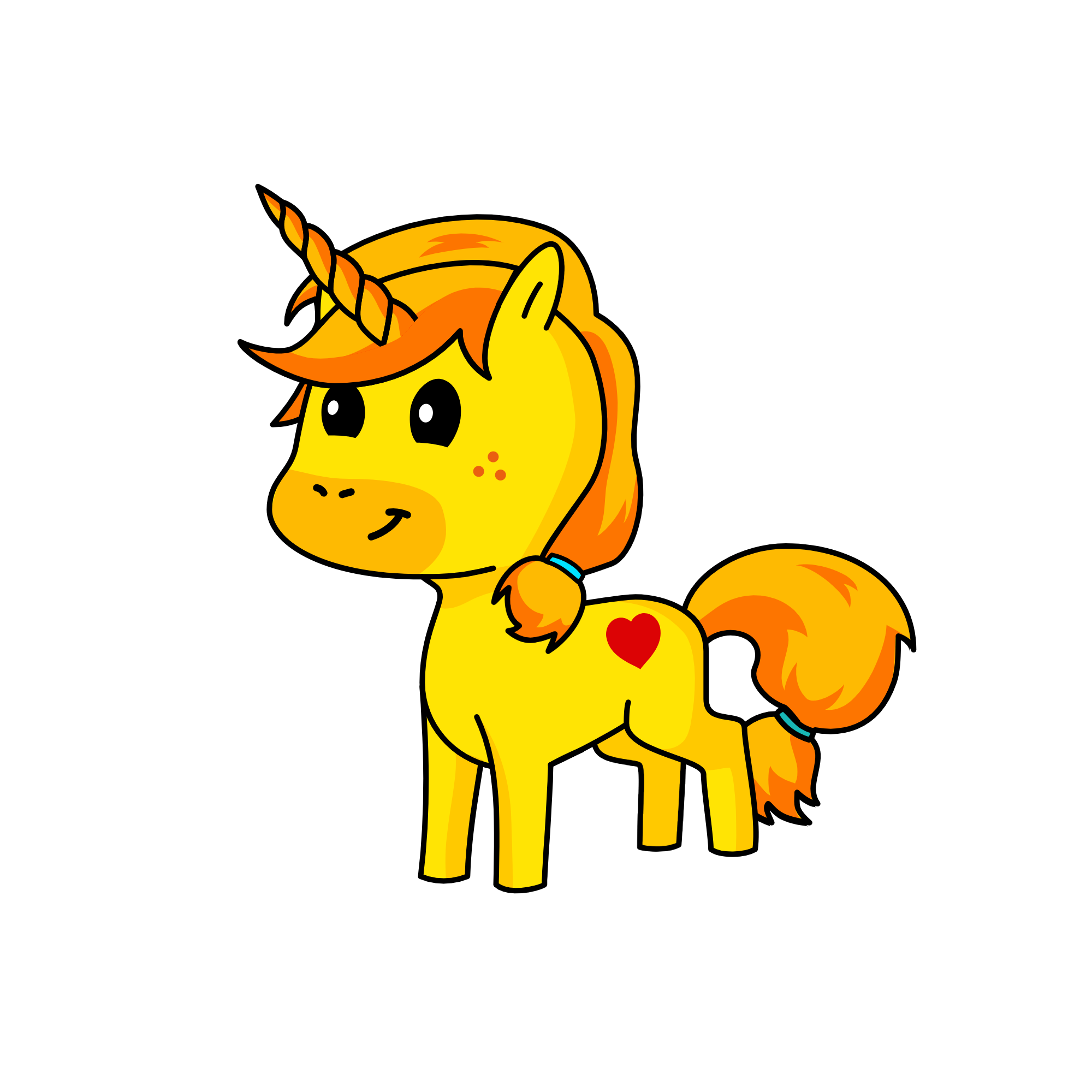 Applejack, the unicorn
