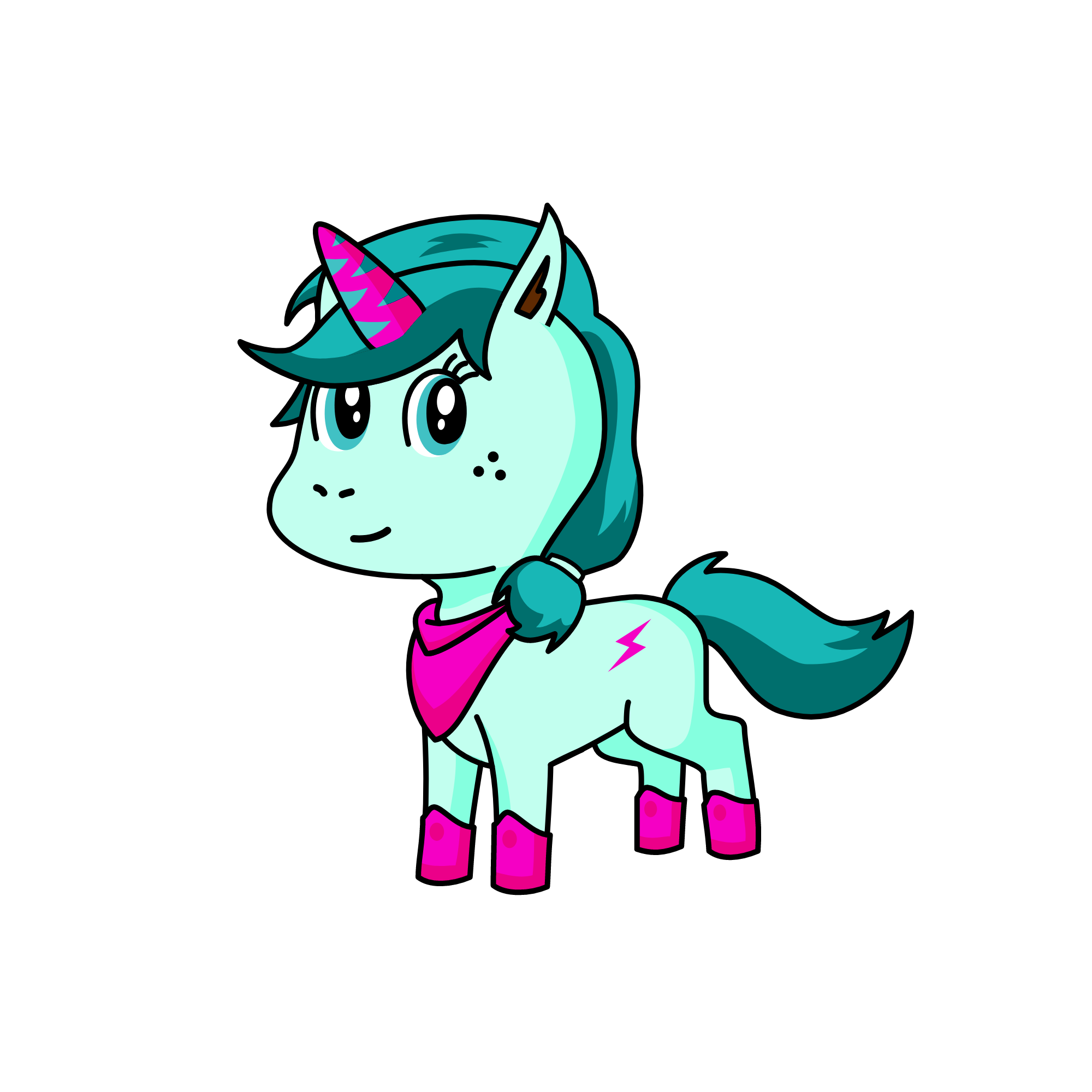 Clara, the unicorn