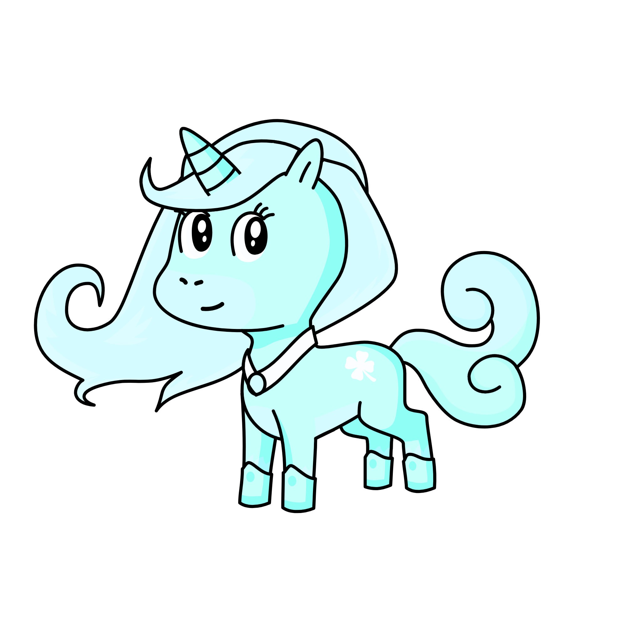 SNOWY, the unicorn