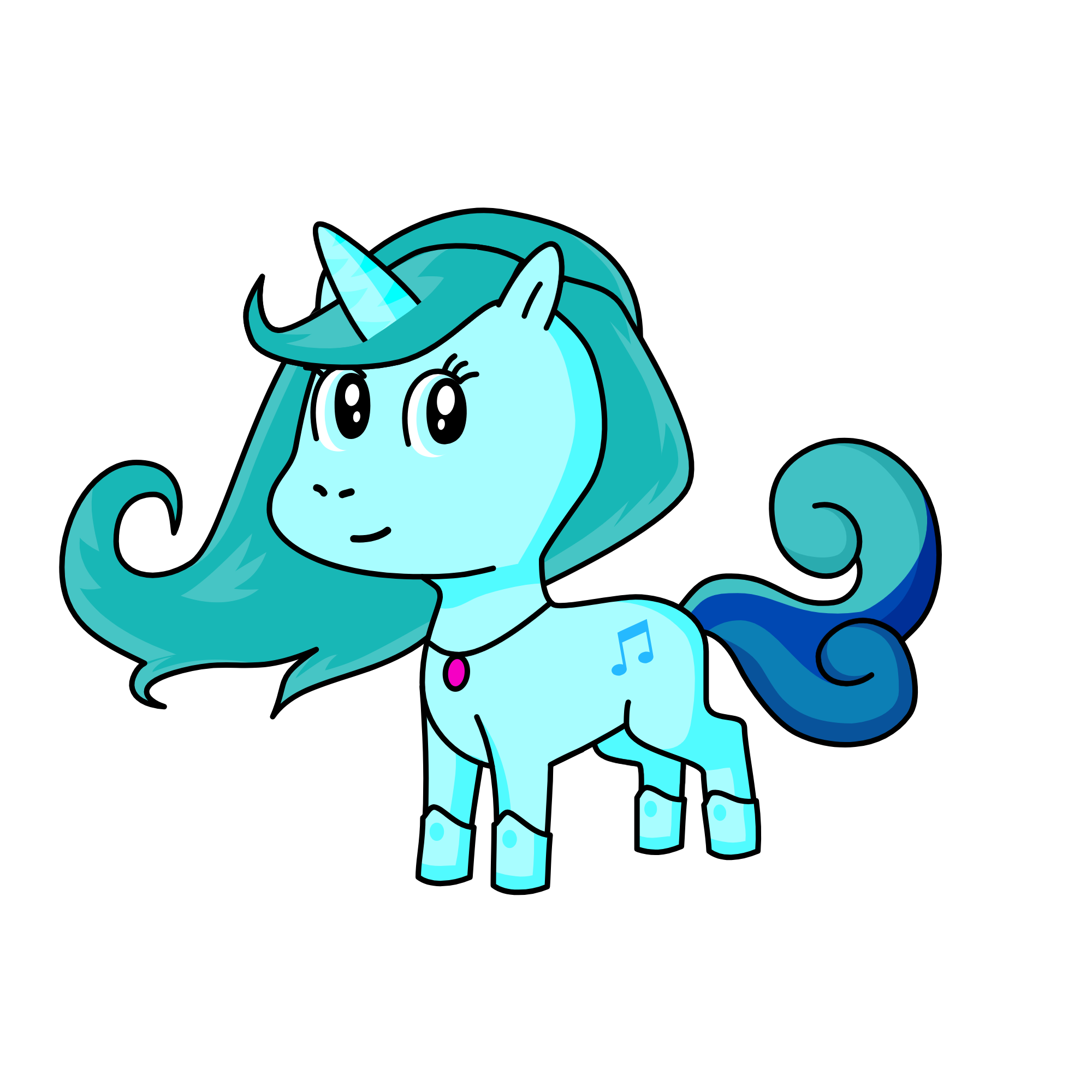 LIGHT BRINGER, the unicorn