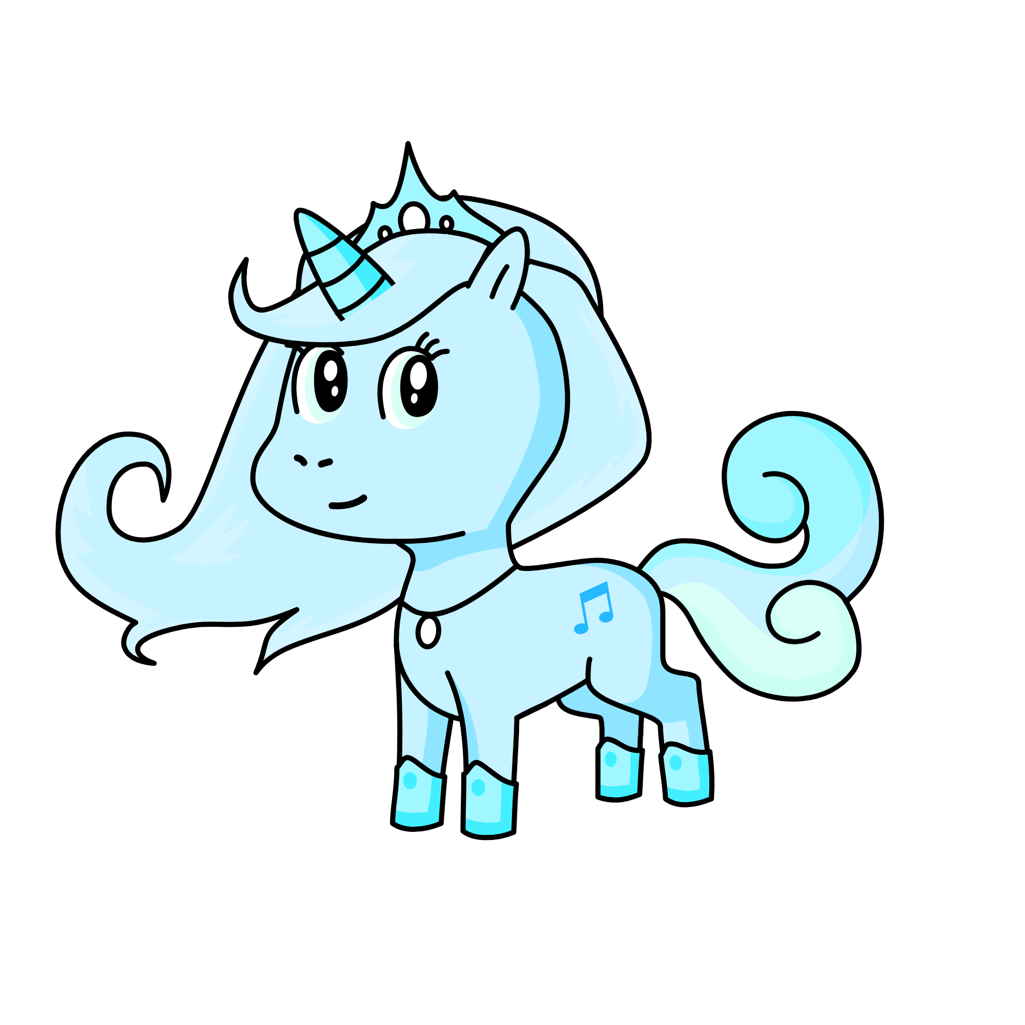 CLOUD SINGER, the unicorn