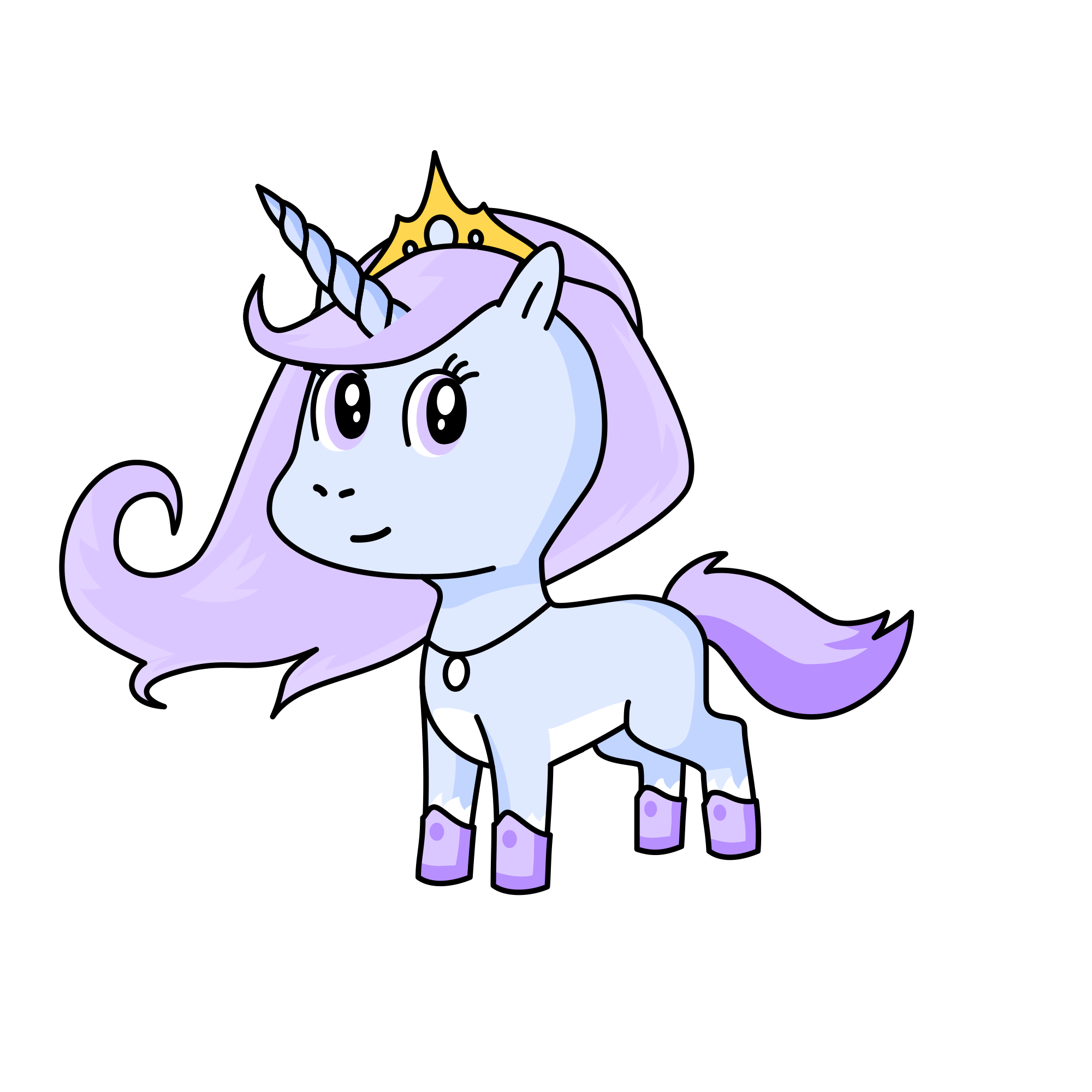 Mima, the unicorn
