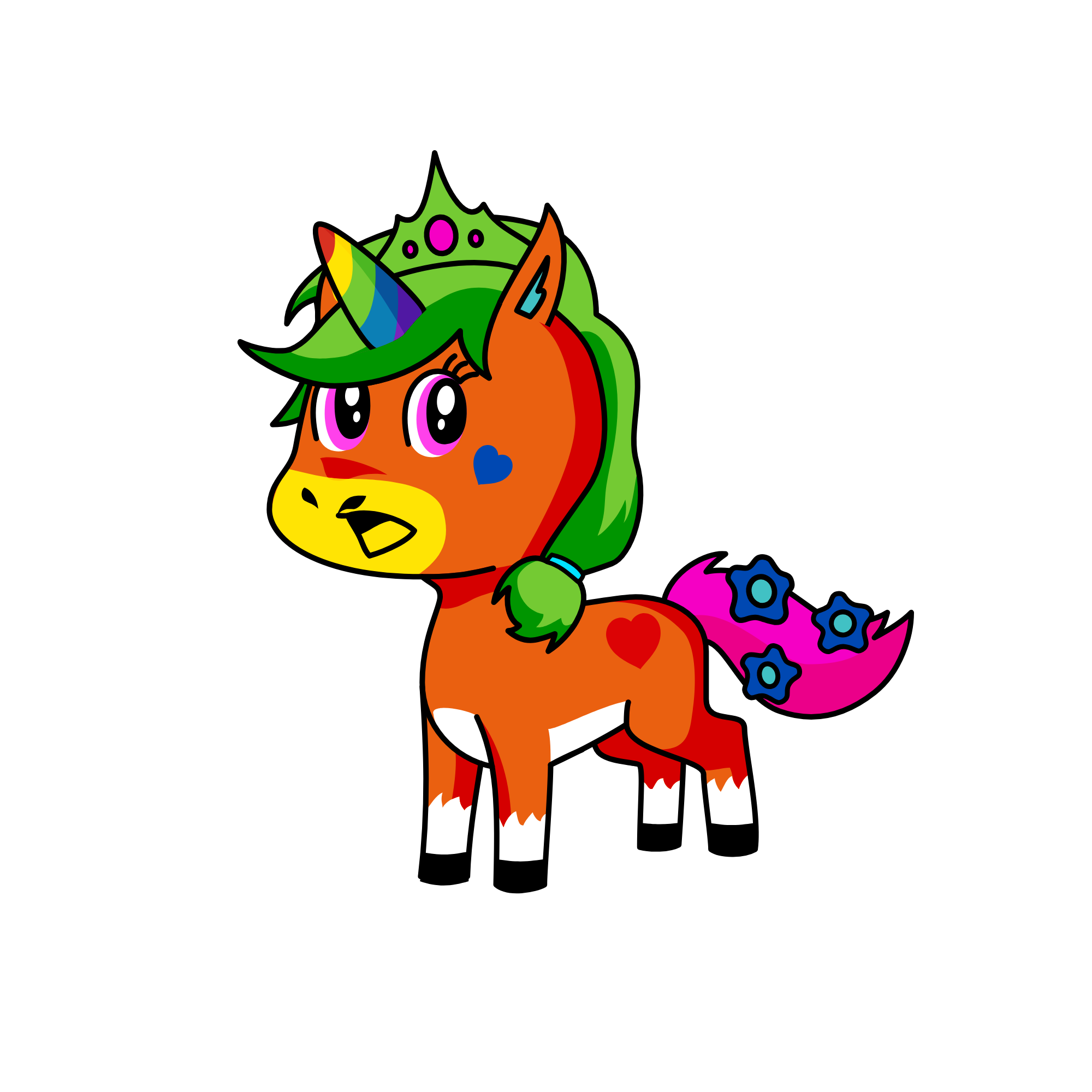 michi, the unicorn