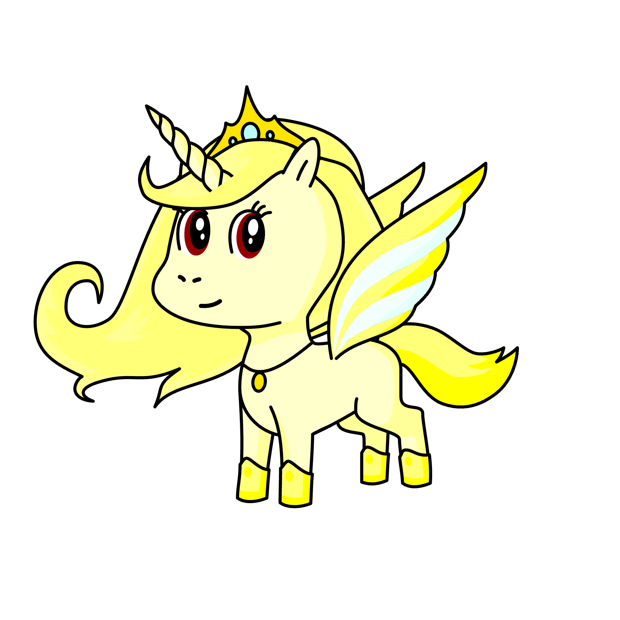 Princess Sena, the unicorn
