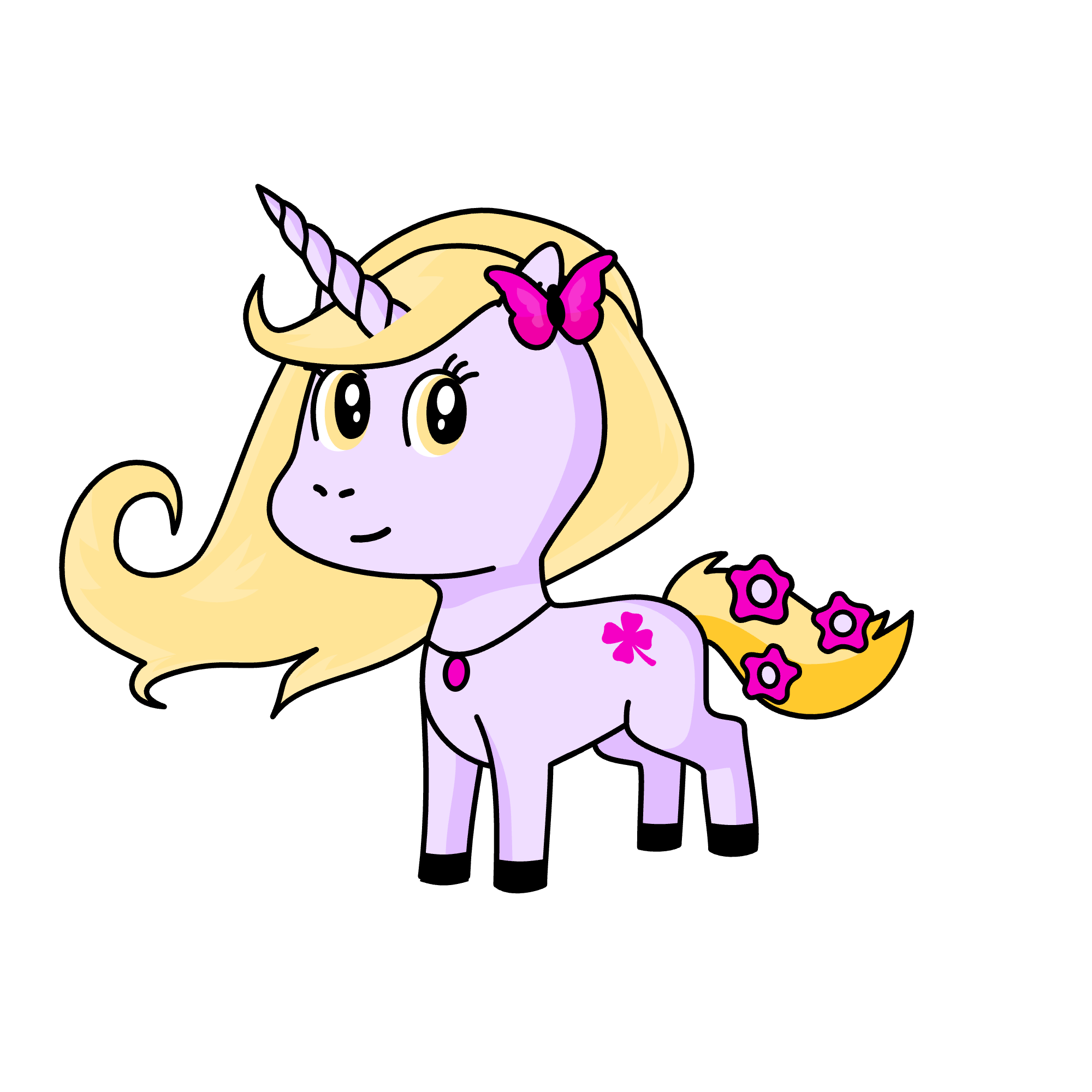 Fortuna, the unicorn