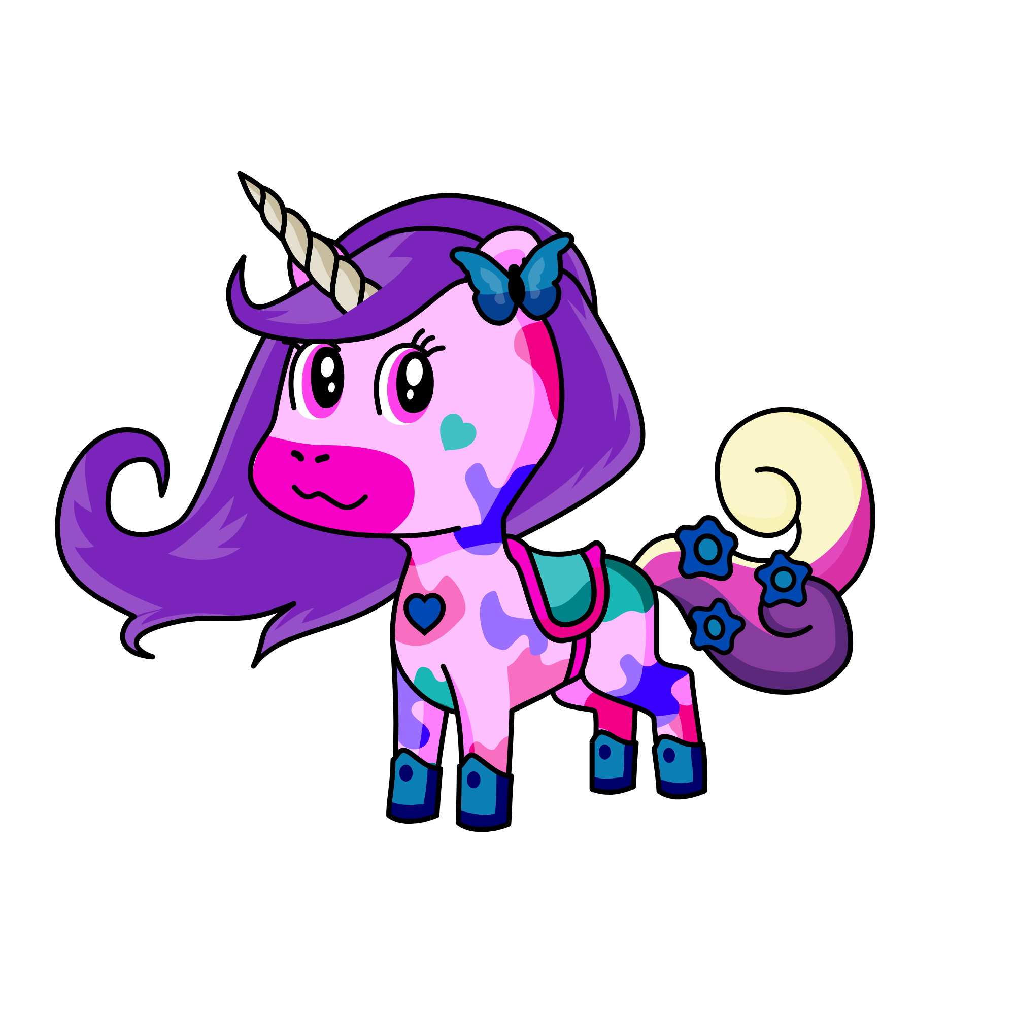 olivia, the unicorn
