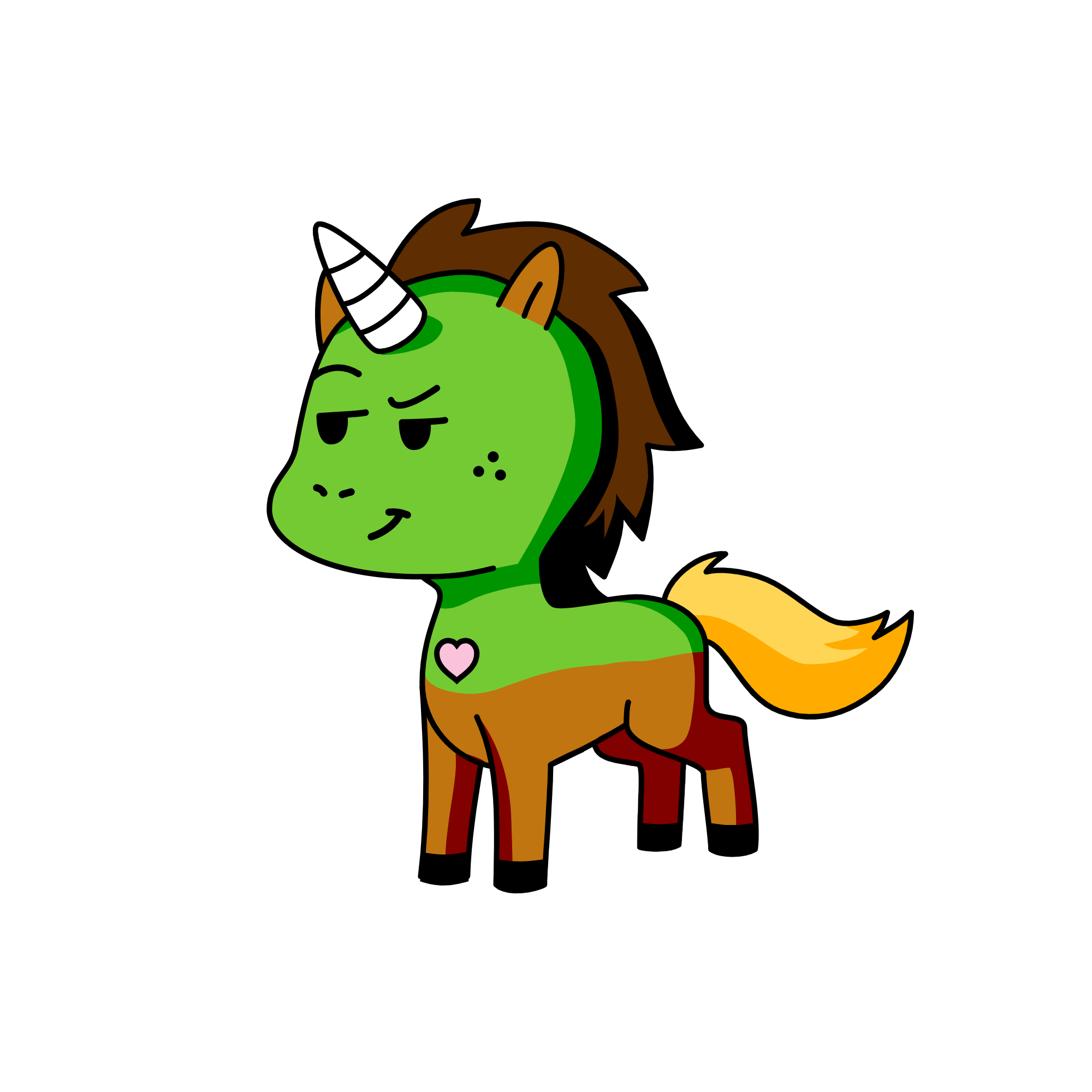 sus uni, the unicorn