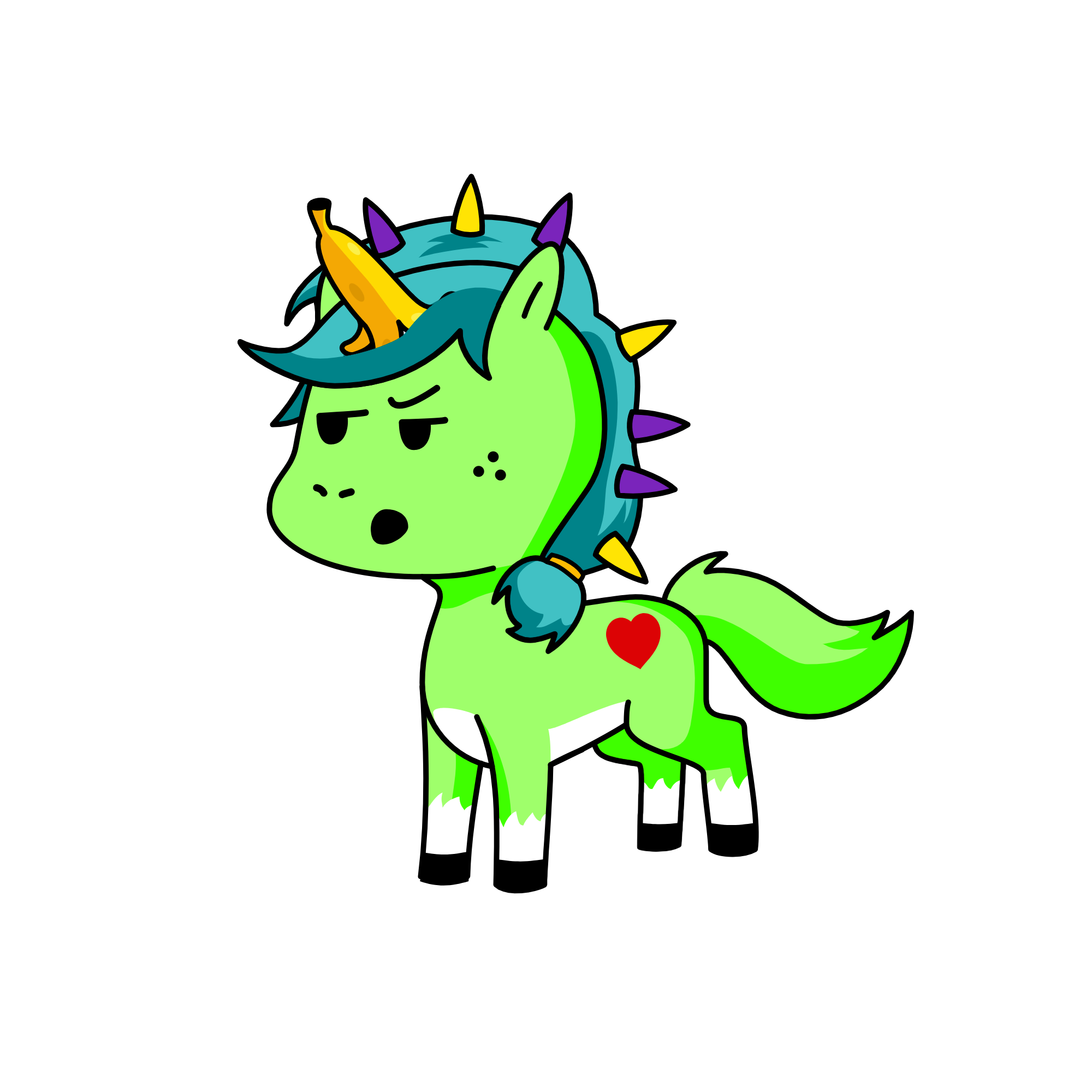 Banana guy, the unicorn