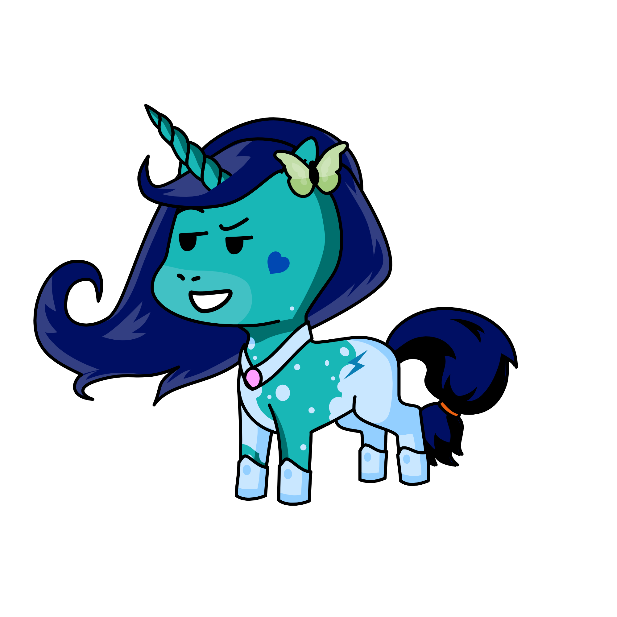 miss ice bojiana, the unicorn