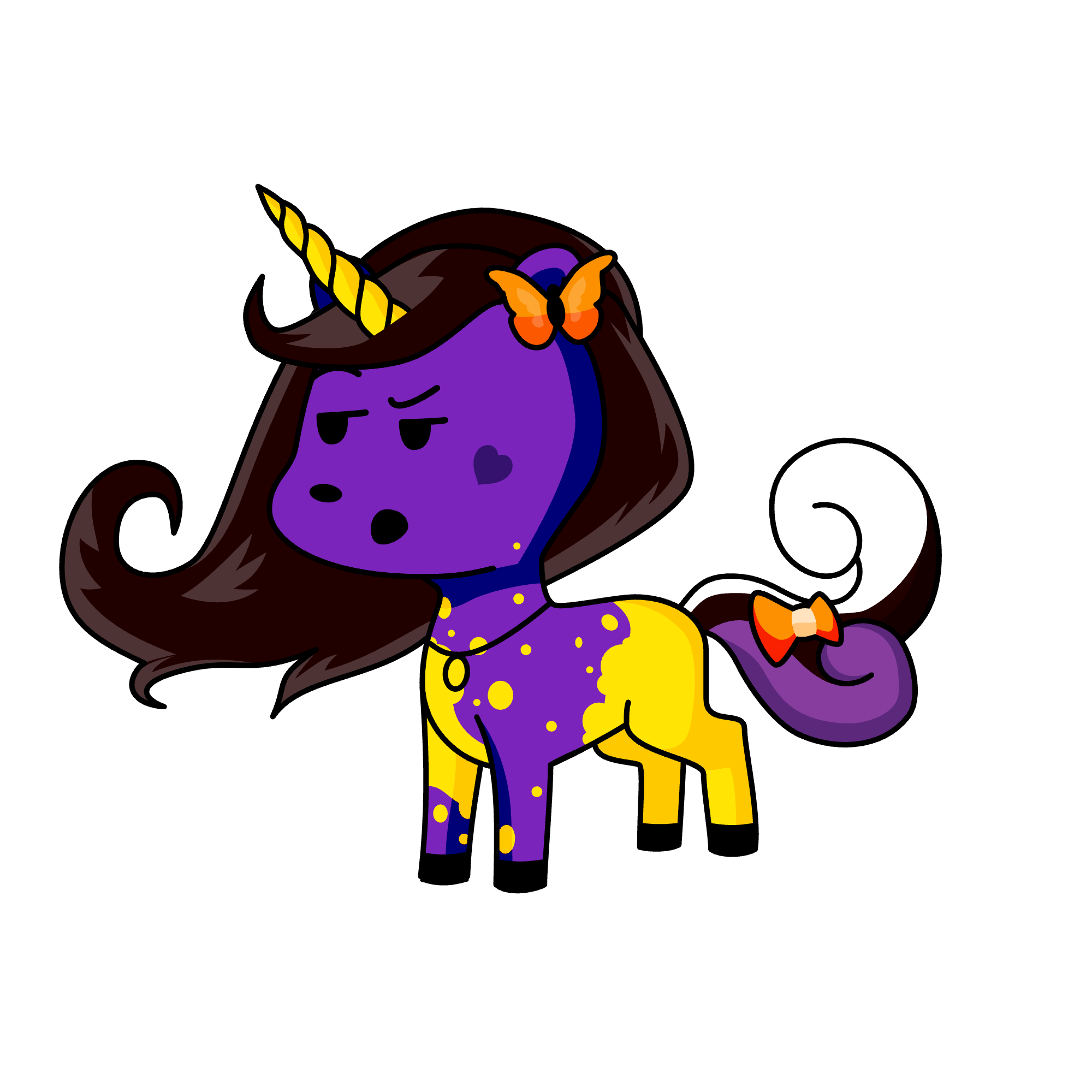 Comander, the unicorn