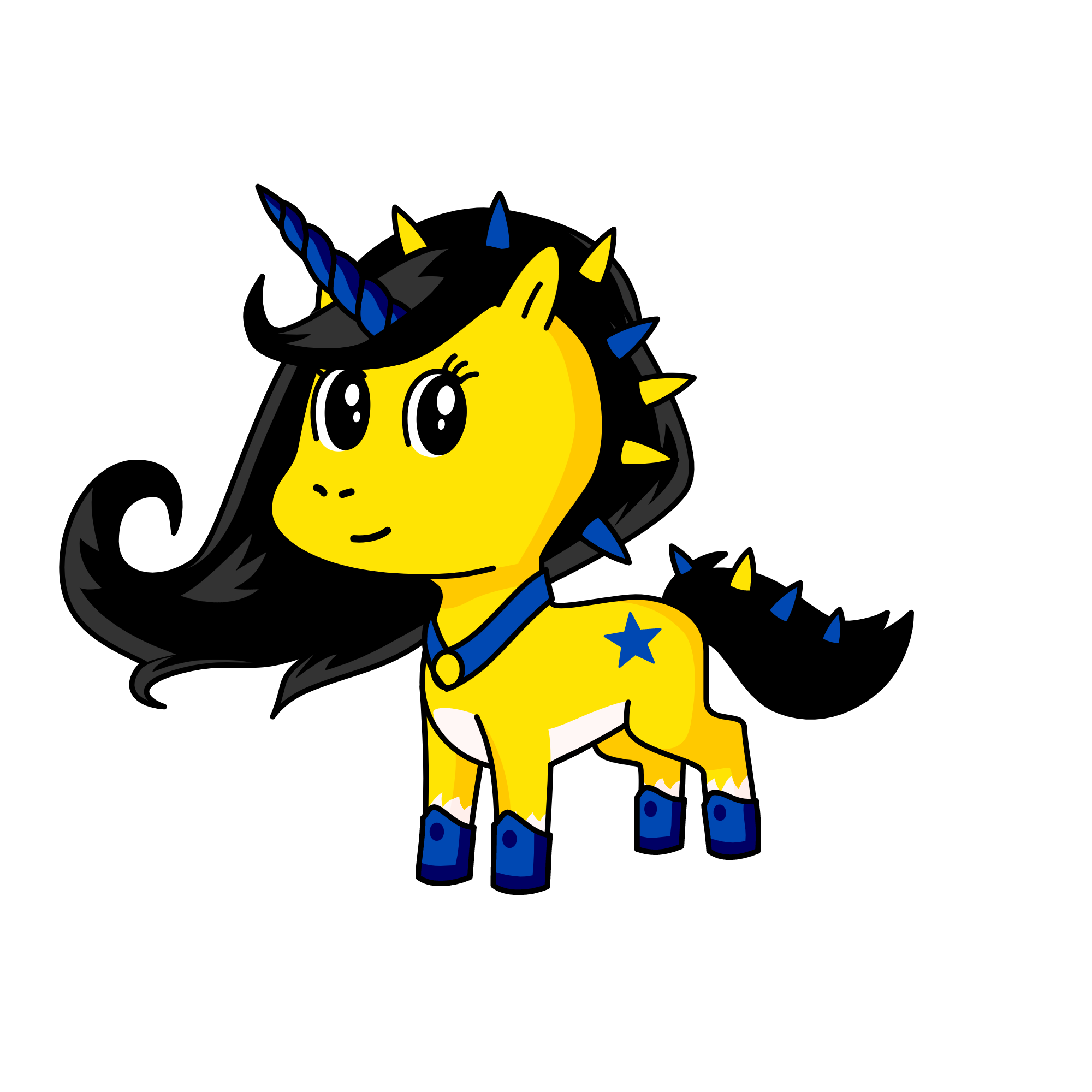 Midnight Star, the unicorn