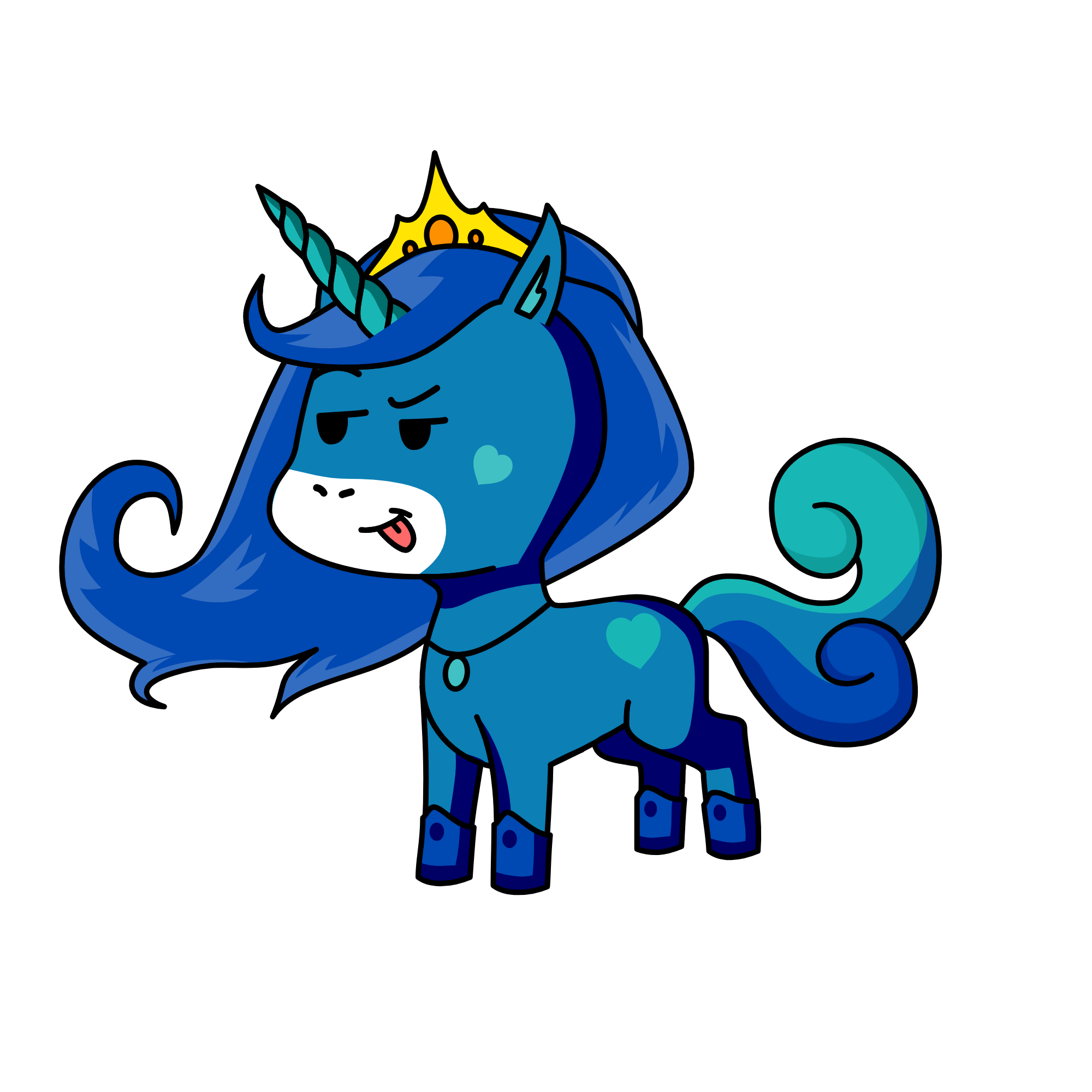 princess Kayla , the unicorn