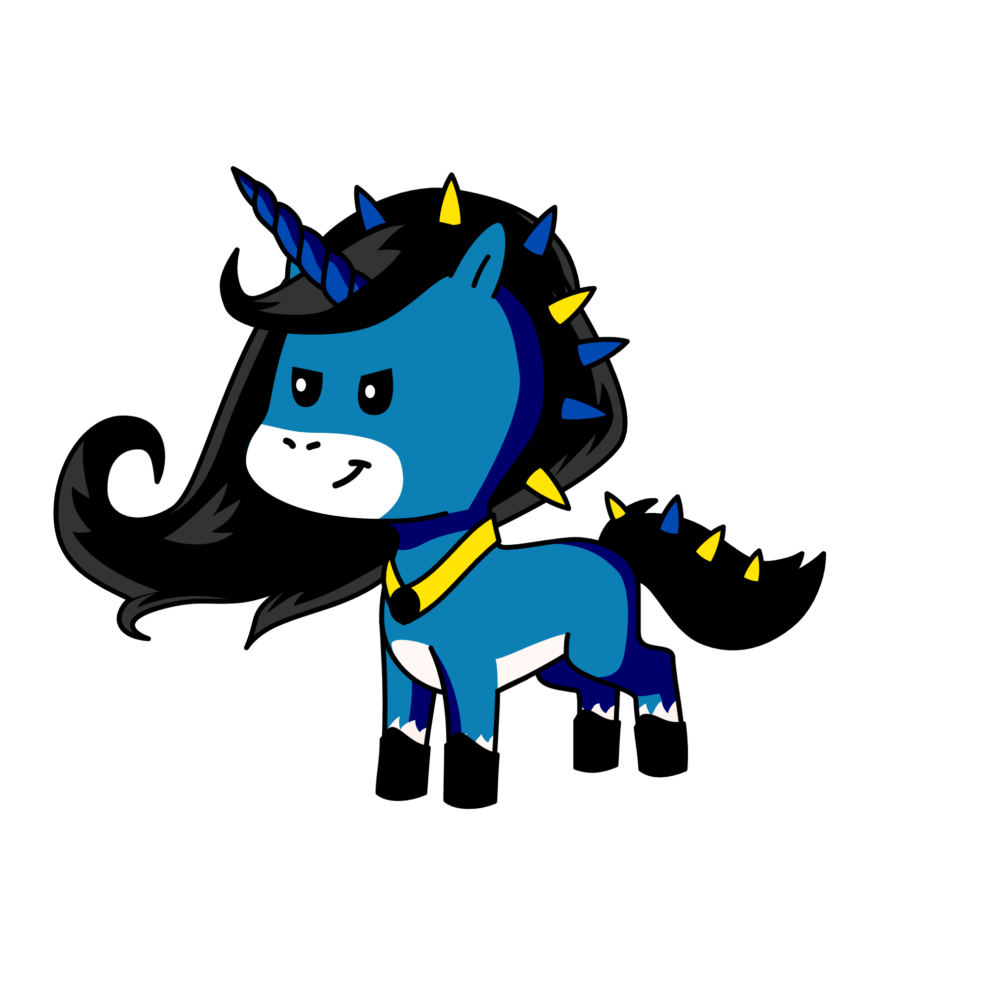 Midnight Star, the unicorn