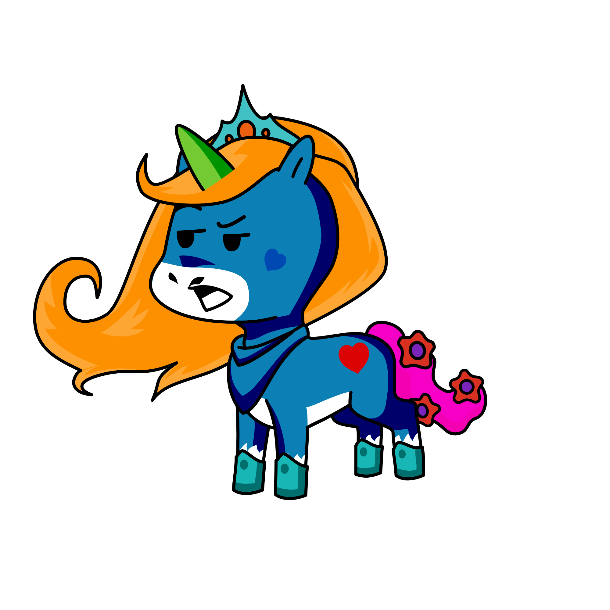 oddly , the unicorn