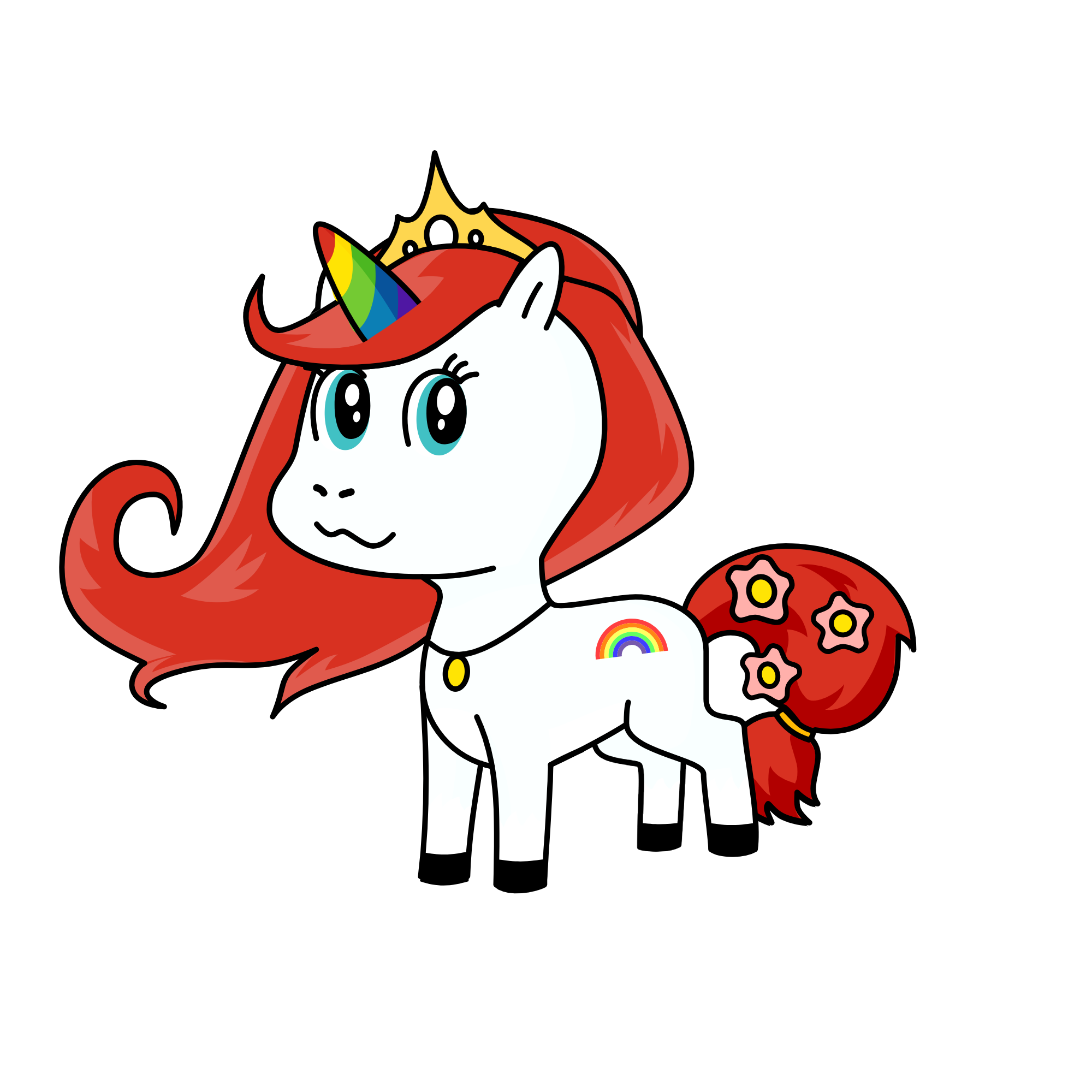สวย, the unicorn