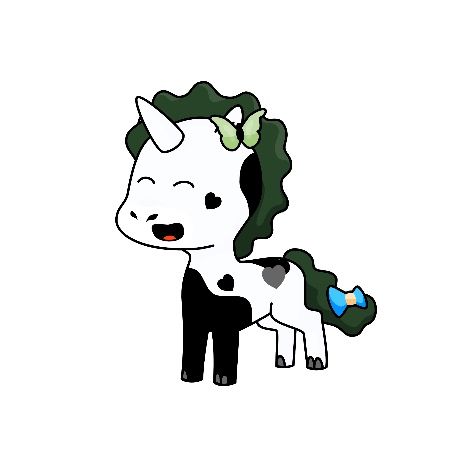 cow uni, the unicorn