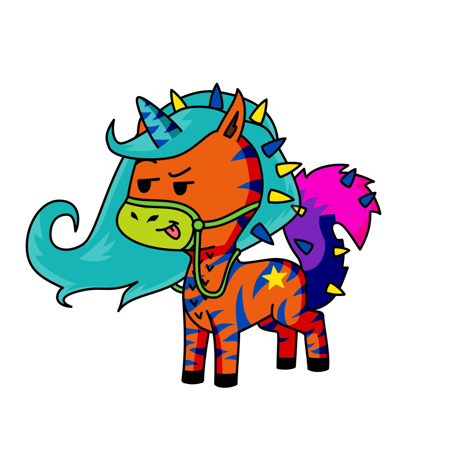 Alice, the unicorn