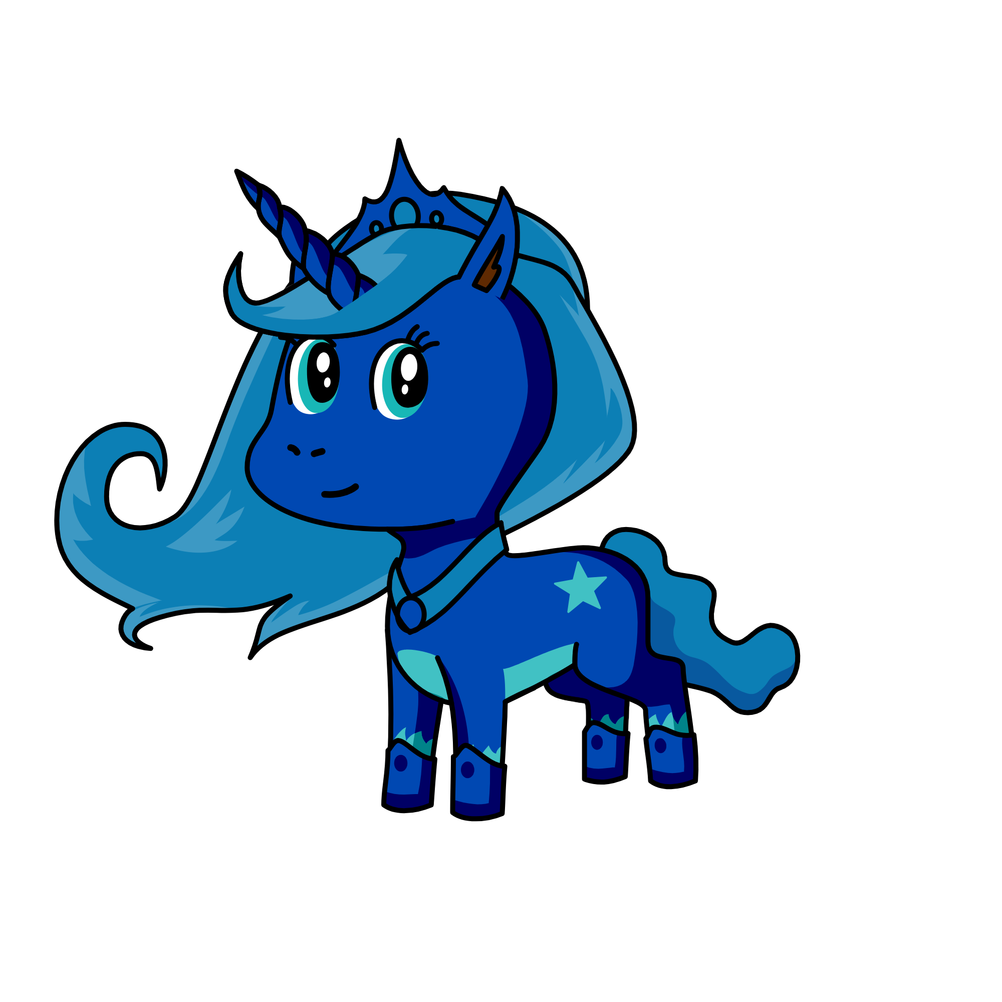 luna, the unicorn