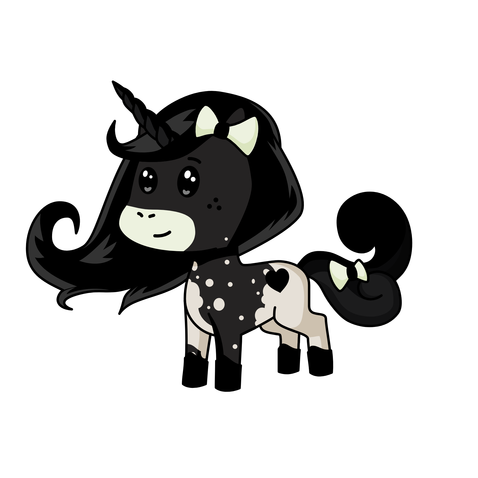 Nightya, the unicorn