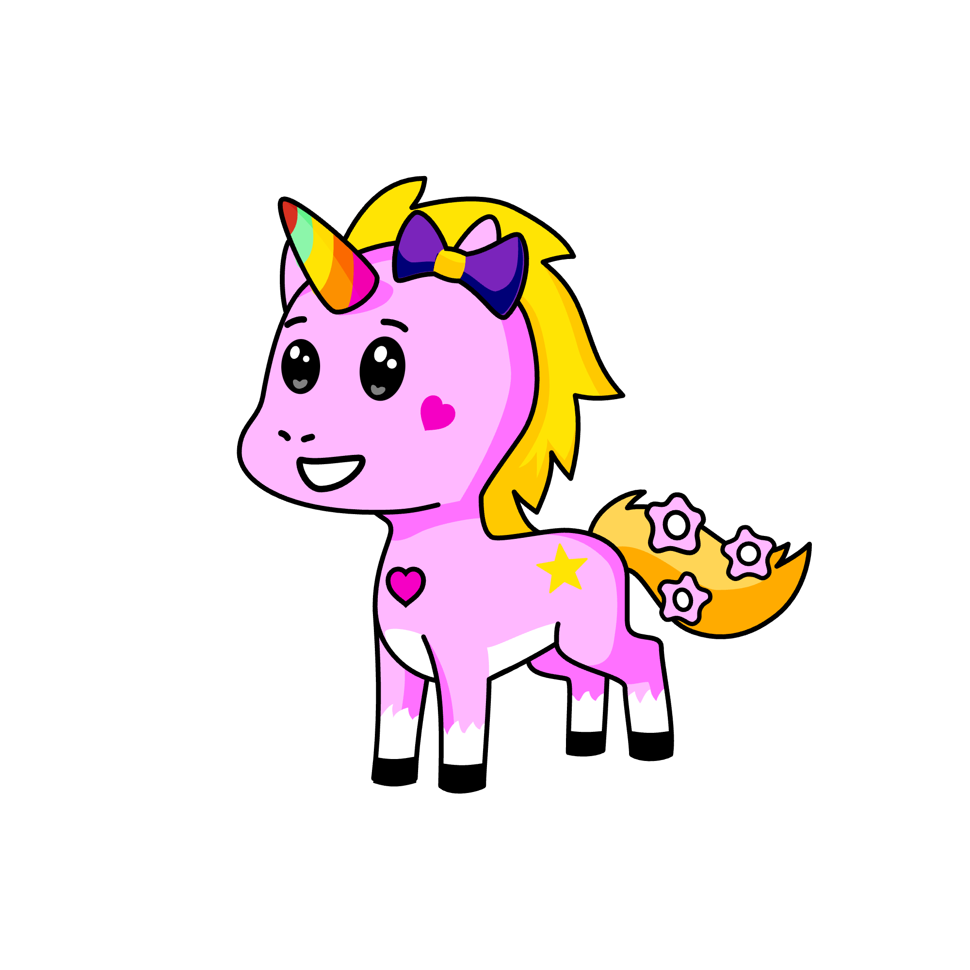 Little Flower, the unicorn