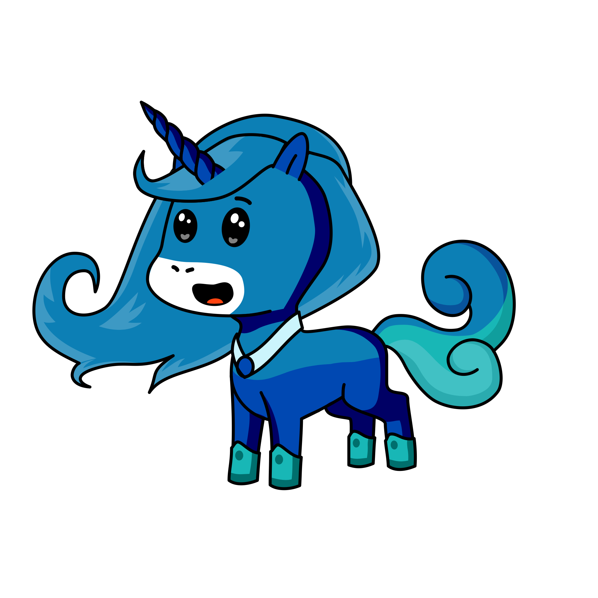 Icy, the unicorn