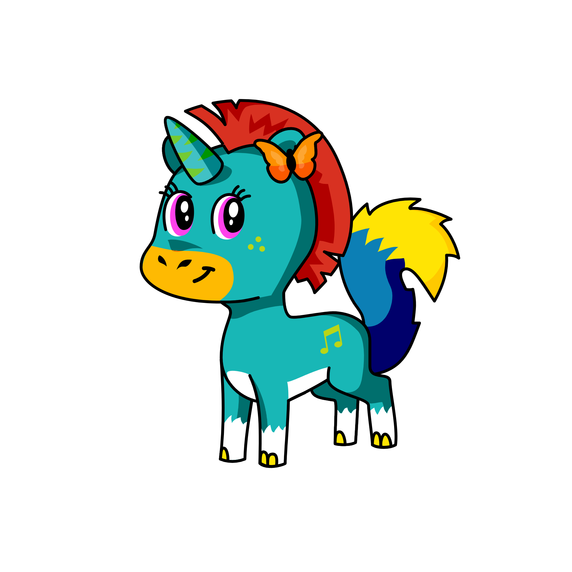 bella, the unicorn
