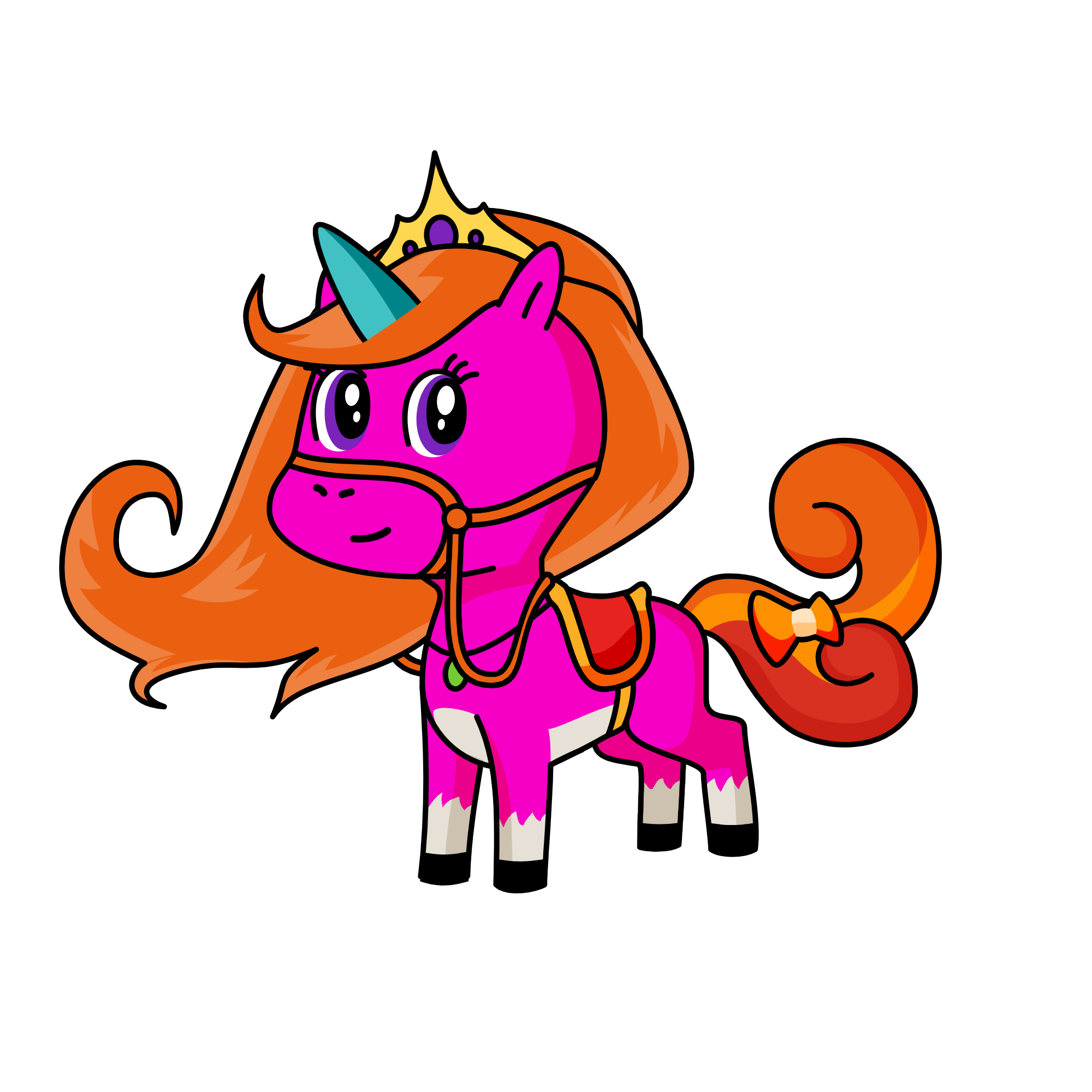 Nadia 2, the unicorn
