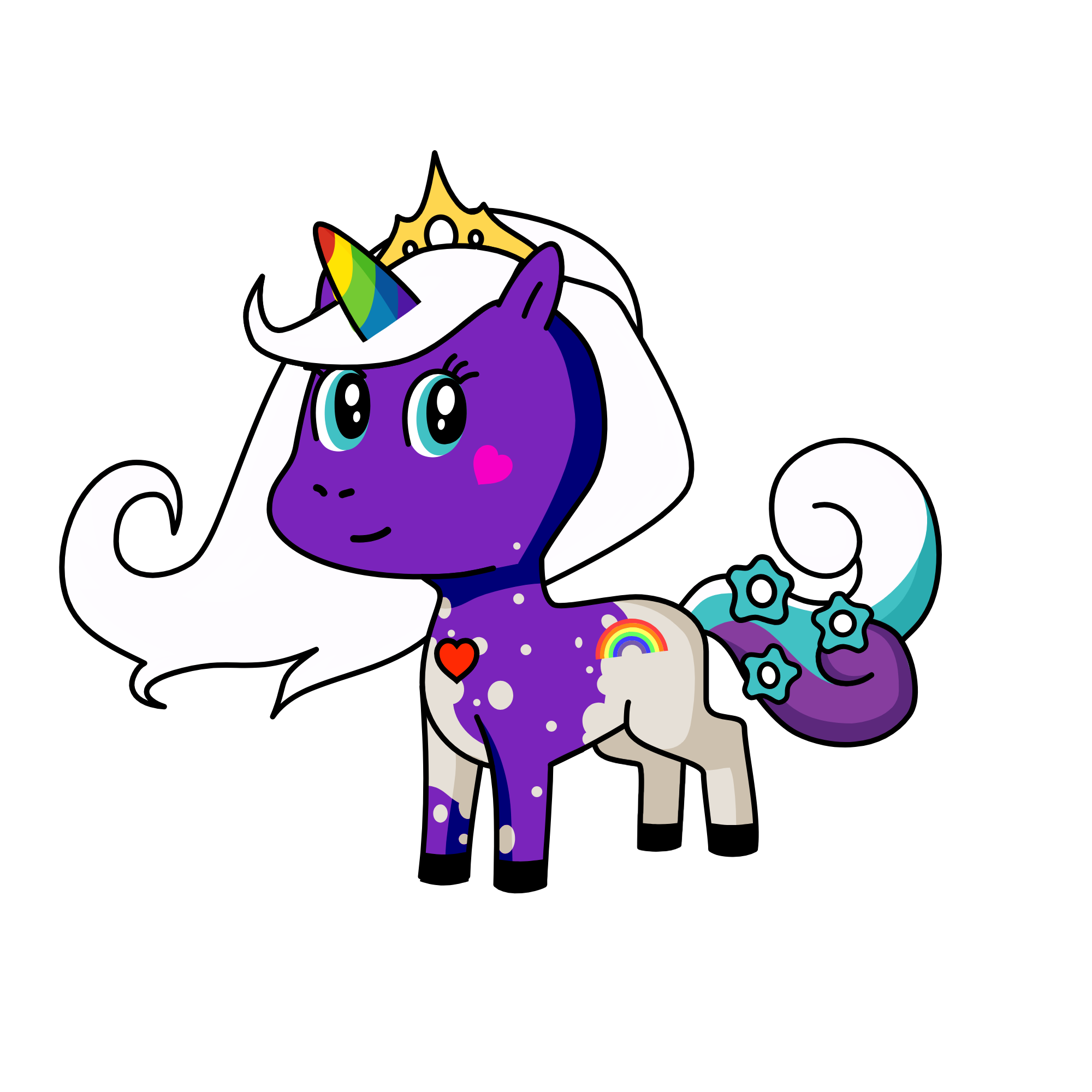 Sandra 2, the unicorn