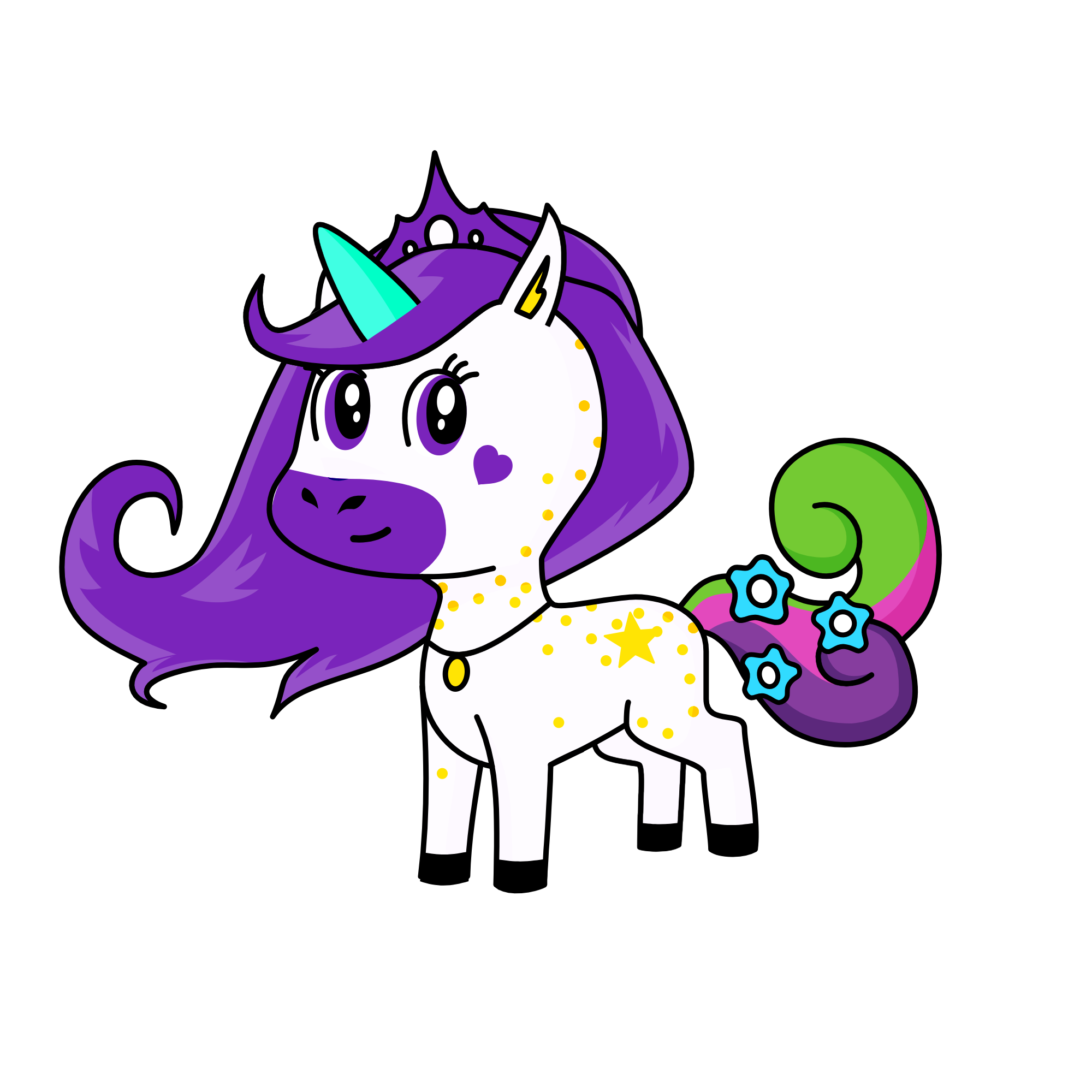 Julka 3, the unicorn