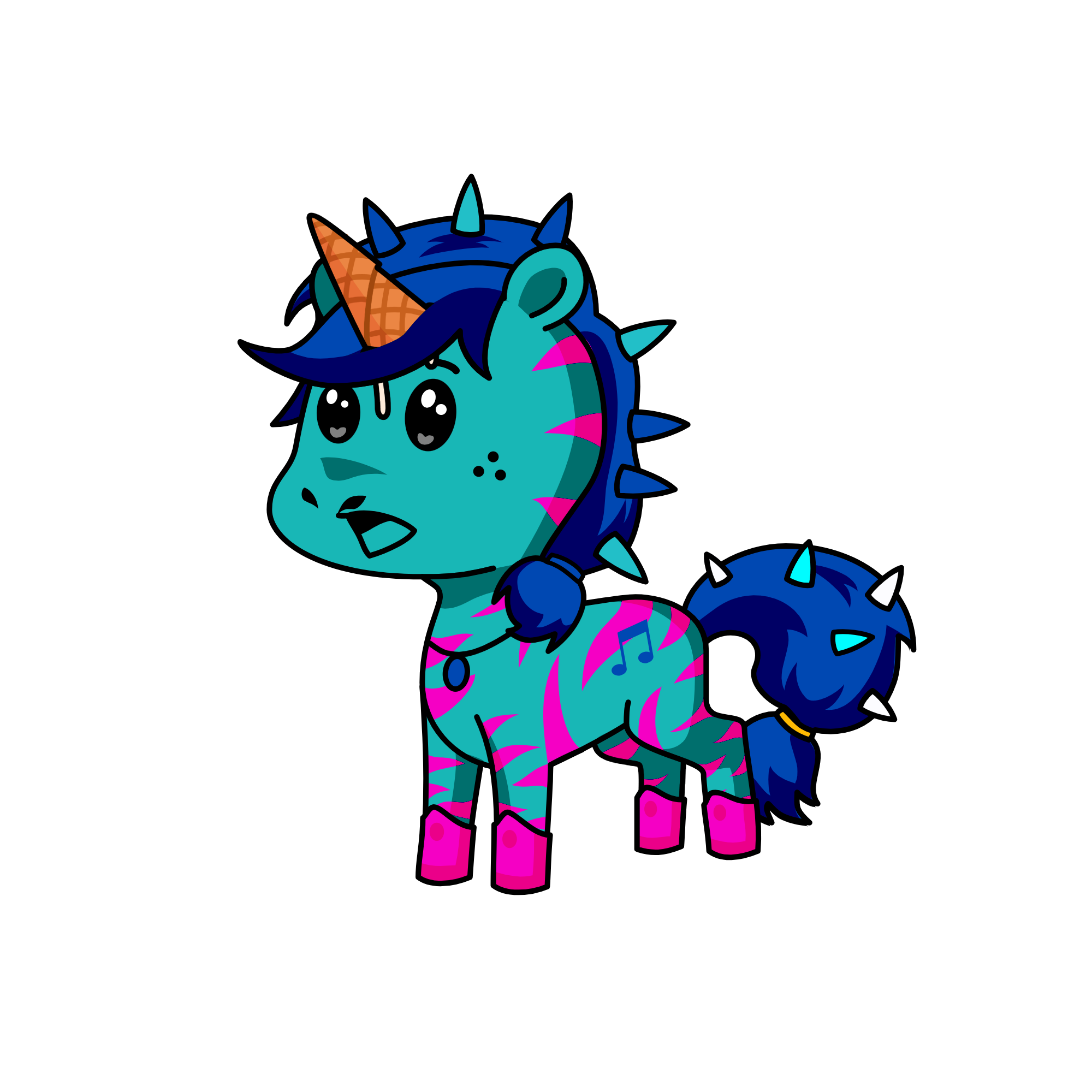 Rrurza, the unicorn