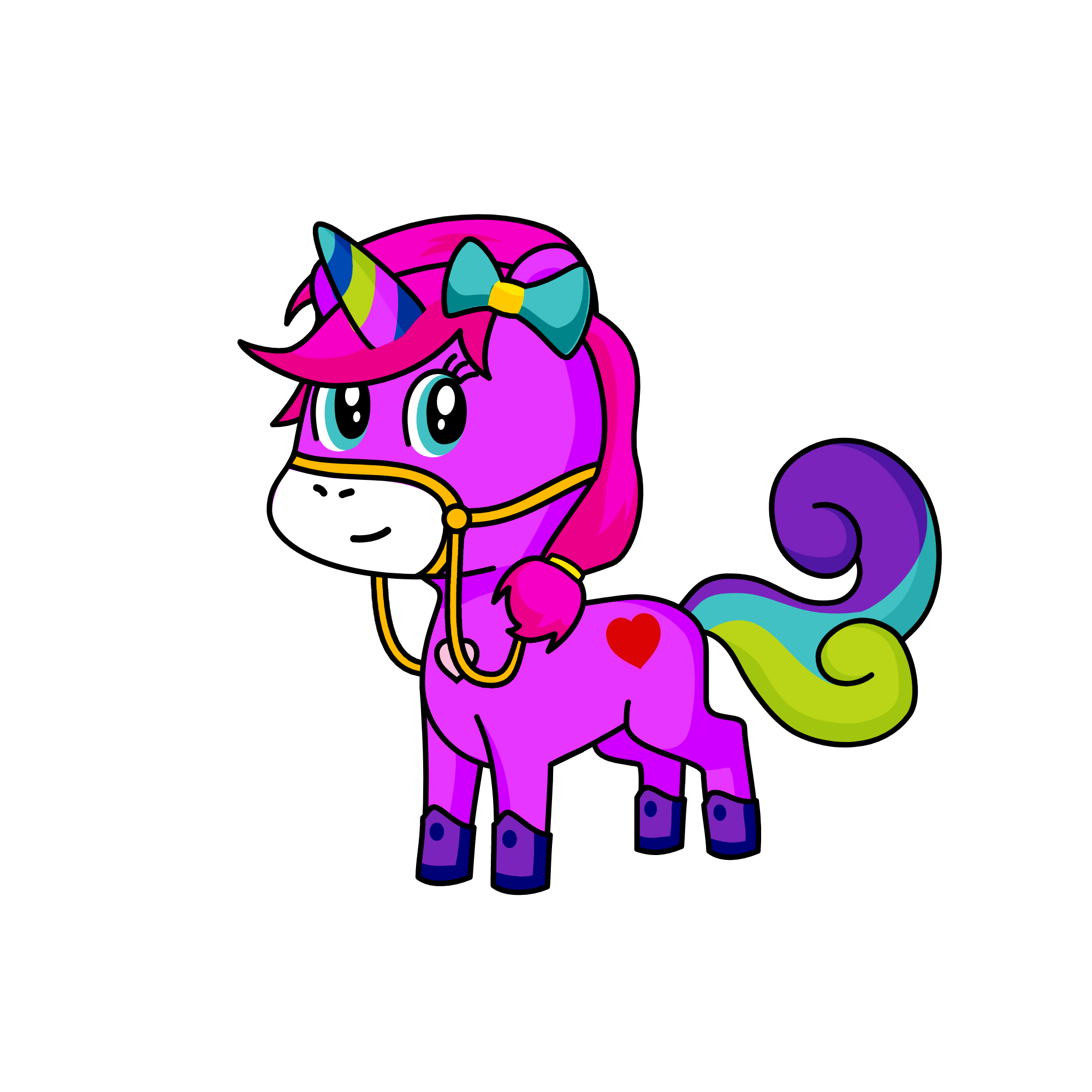 Lizzy, the unicorn