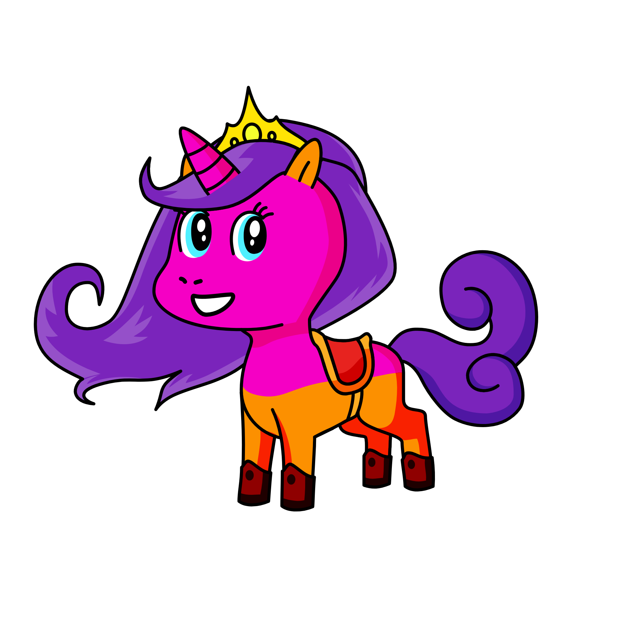 Queen Watevra Wa'Nabi, the unicorn