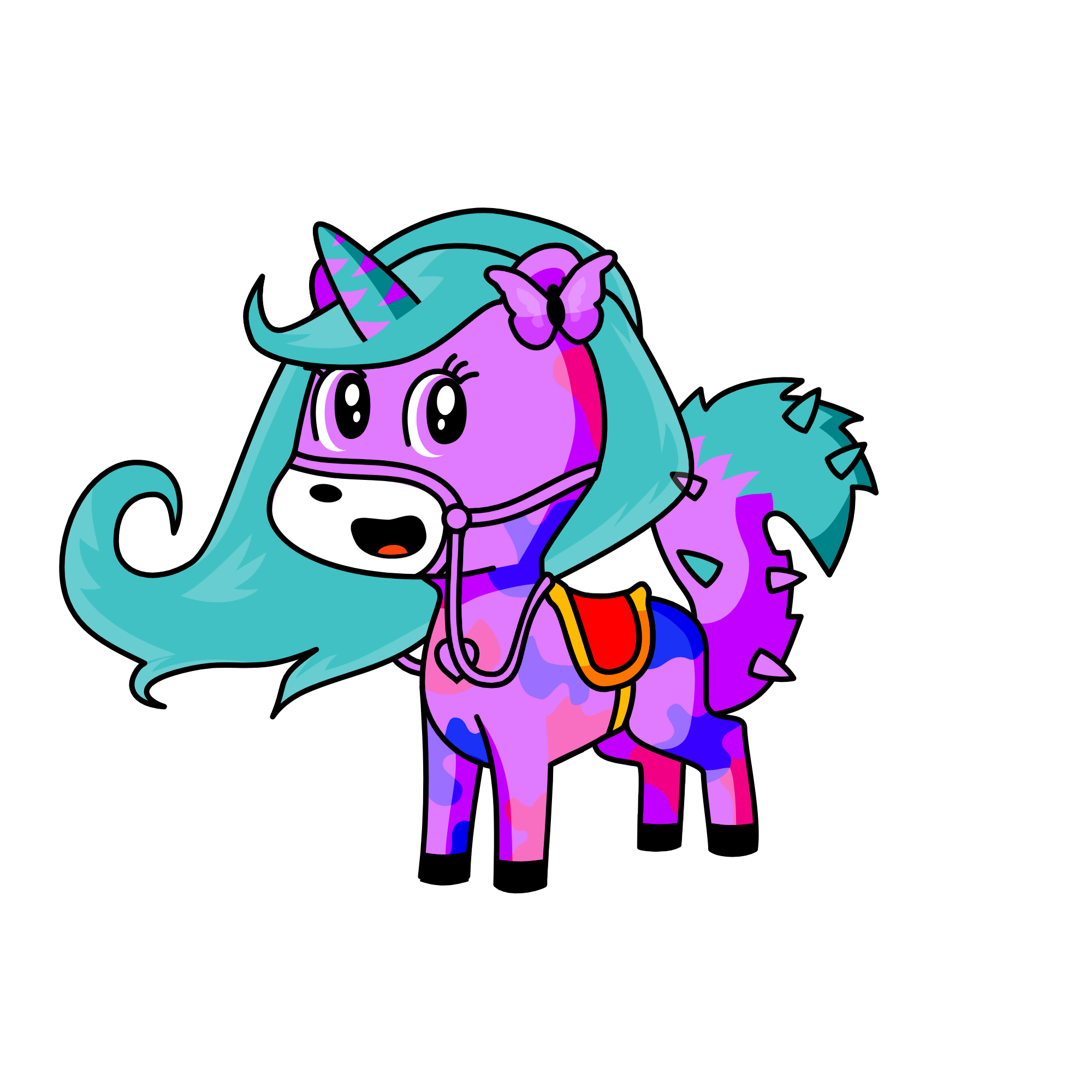 śnieżka, the unicorn