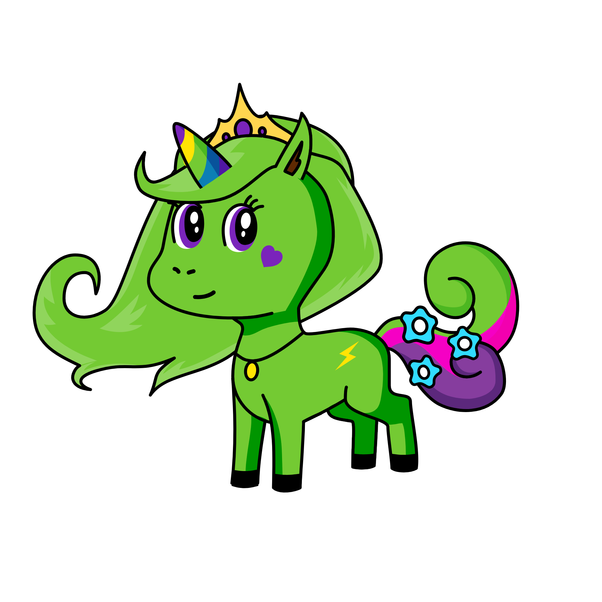 błyskawica, the unicorn